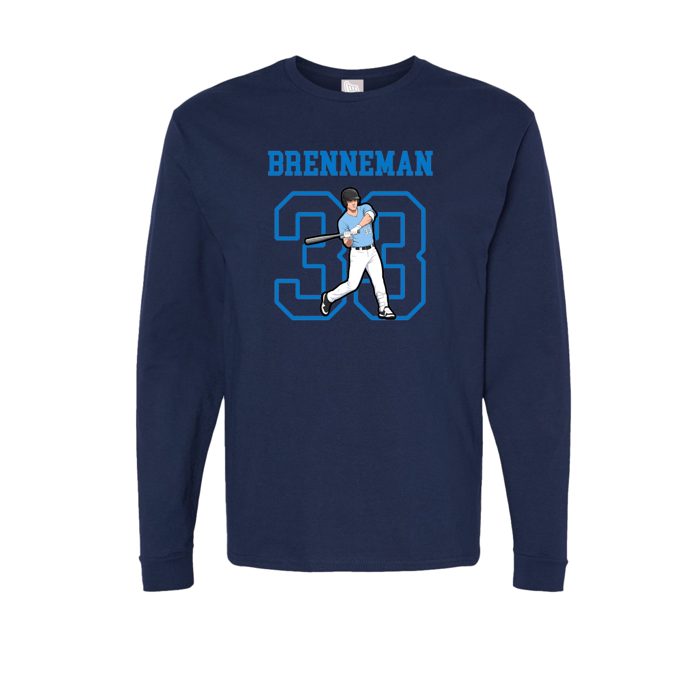Long Sleeve Tee — Shirsey in Navy