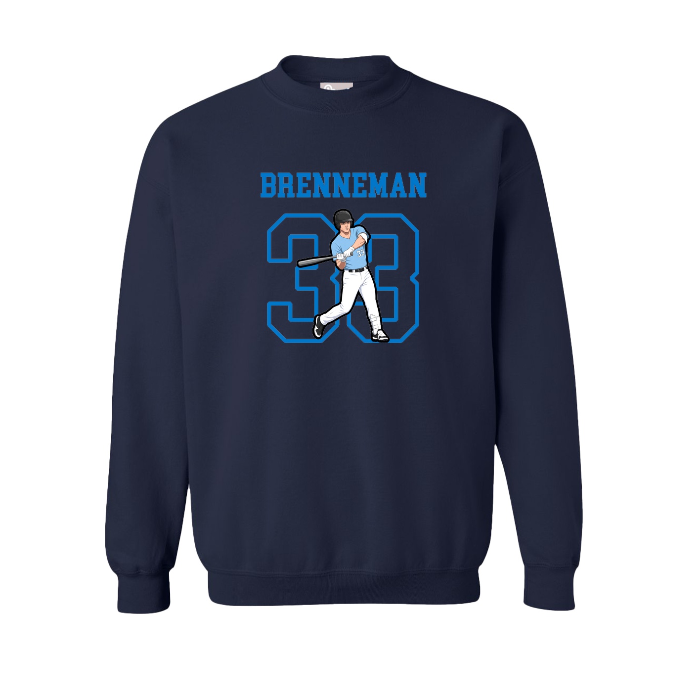 Fleece Crew — Shirsey in Navy