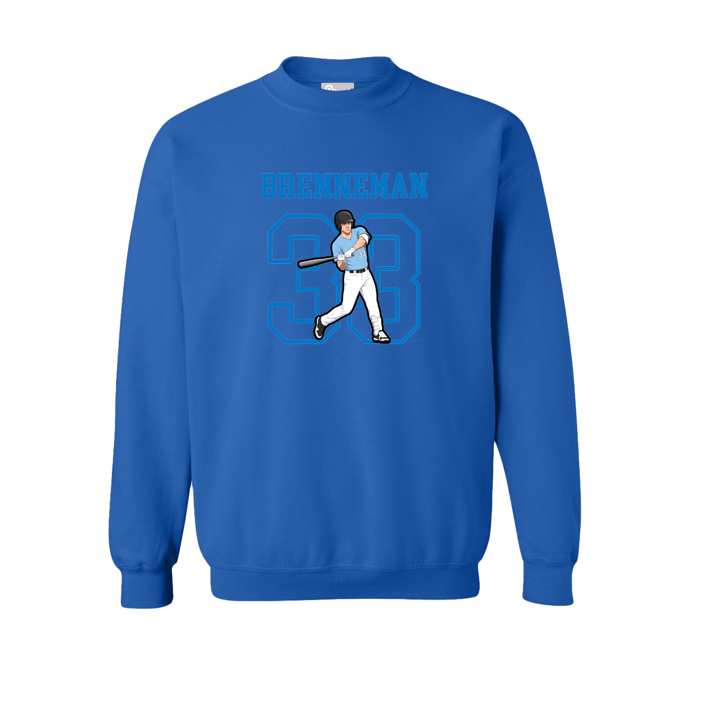 Fleece Crew — Shirsey in Royal