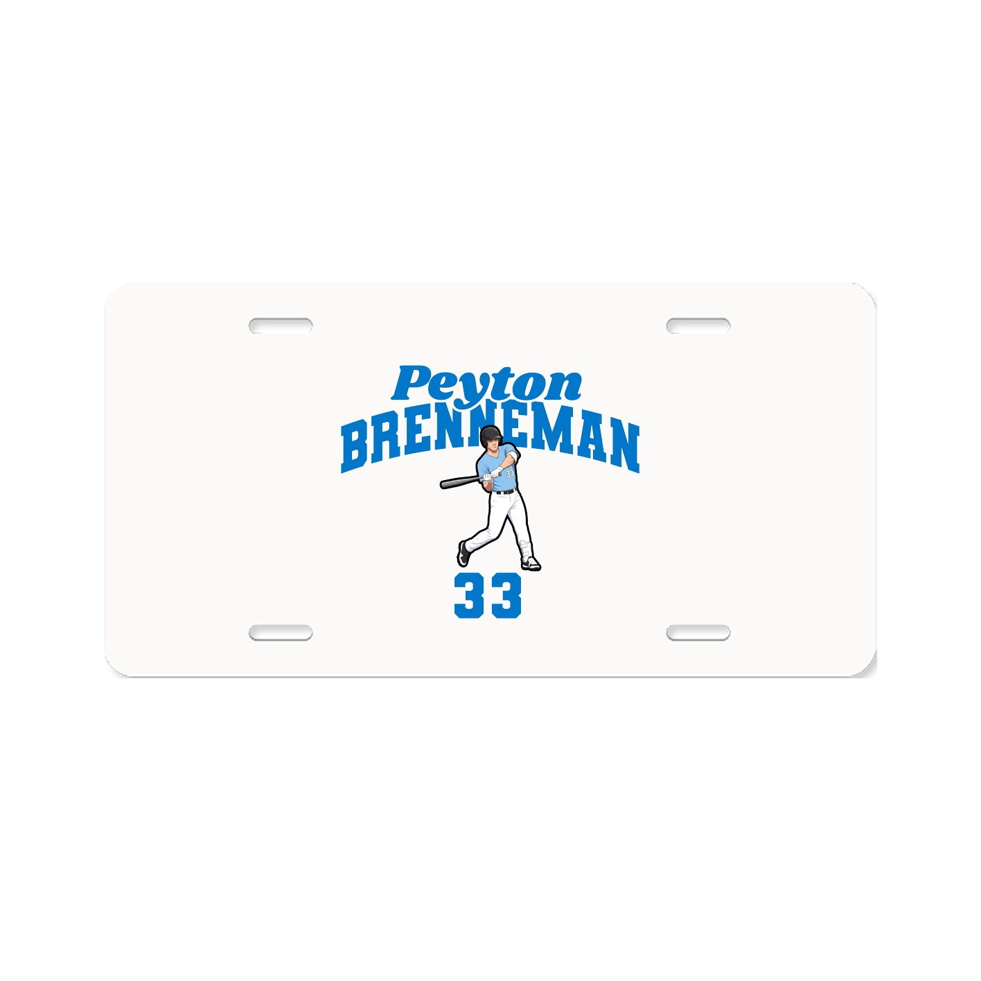 License Plate — Signature Arch in Classic
