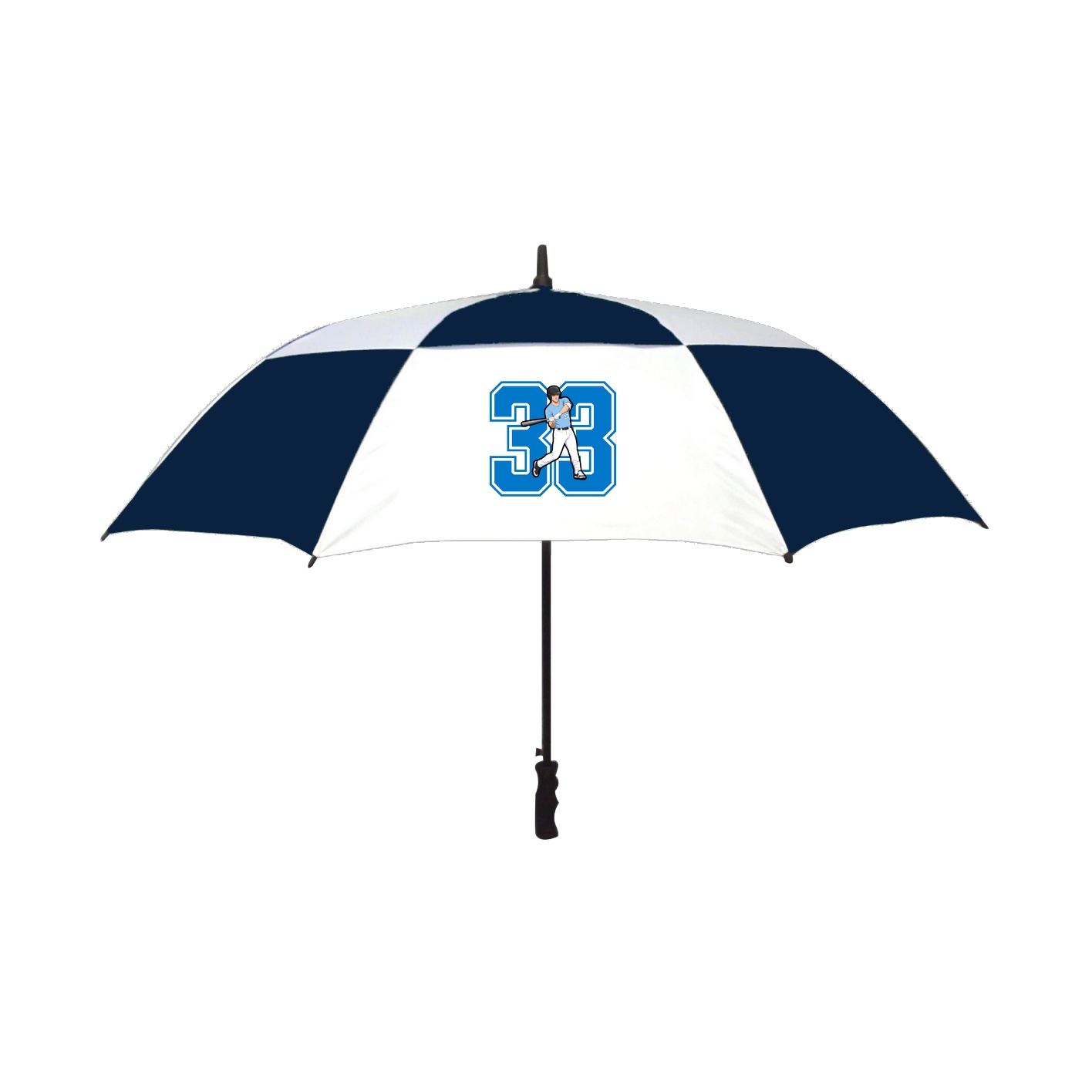 Golf Umbrella — Number in Navy