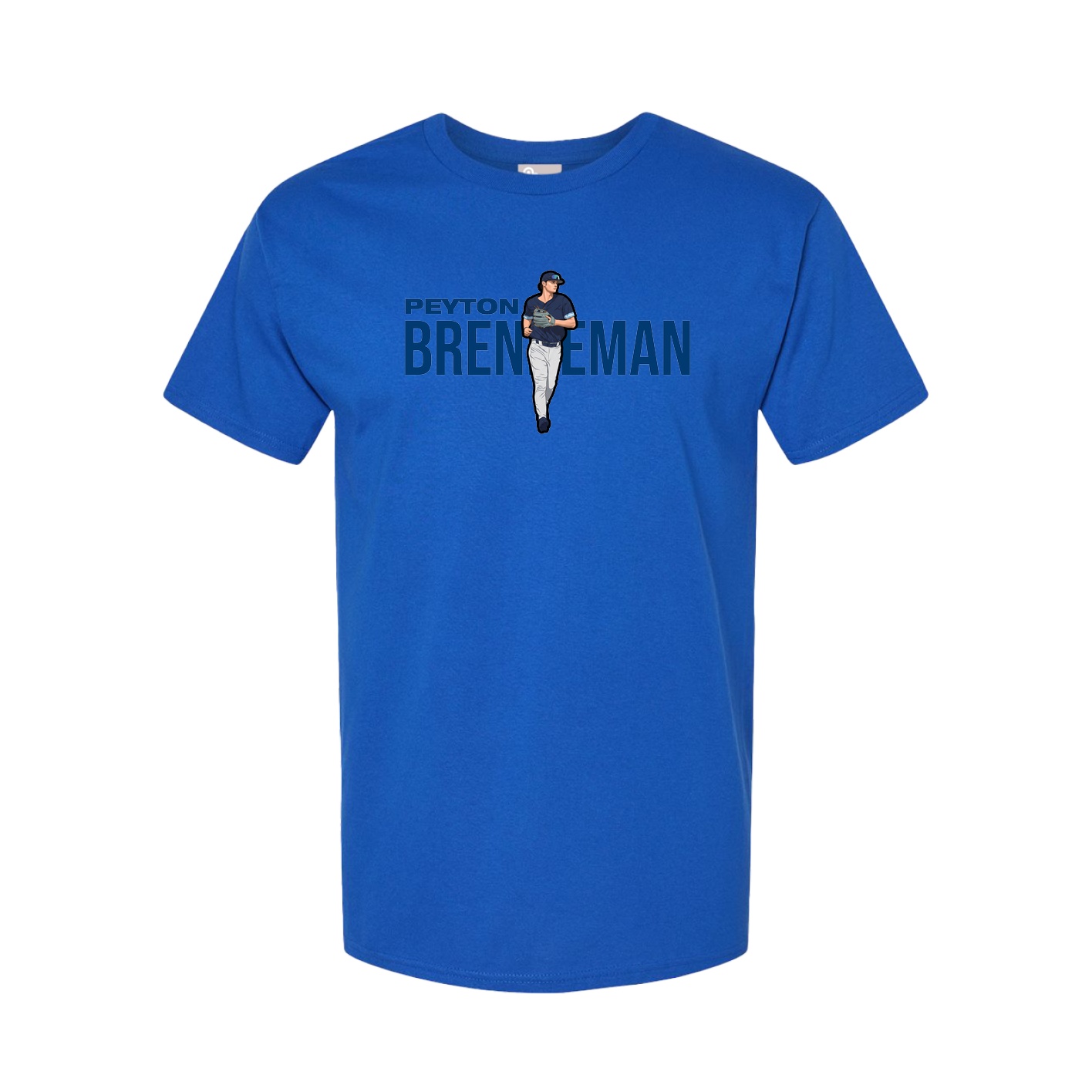 Youth Tee — Player Name in Royal