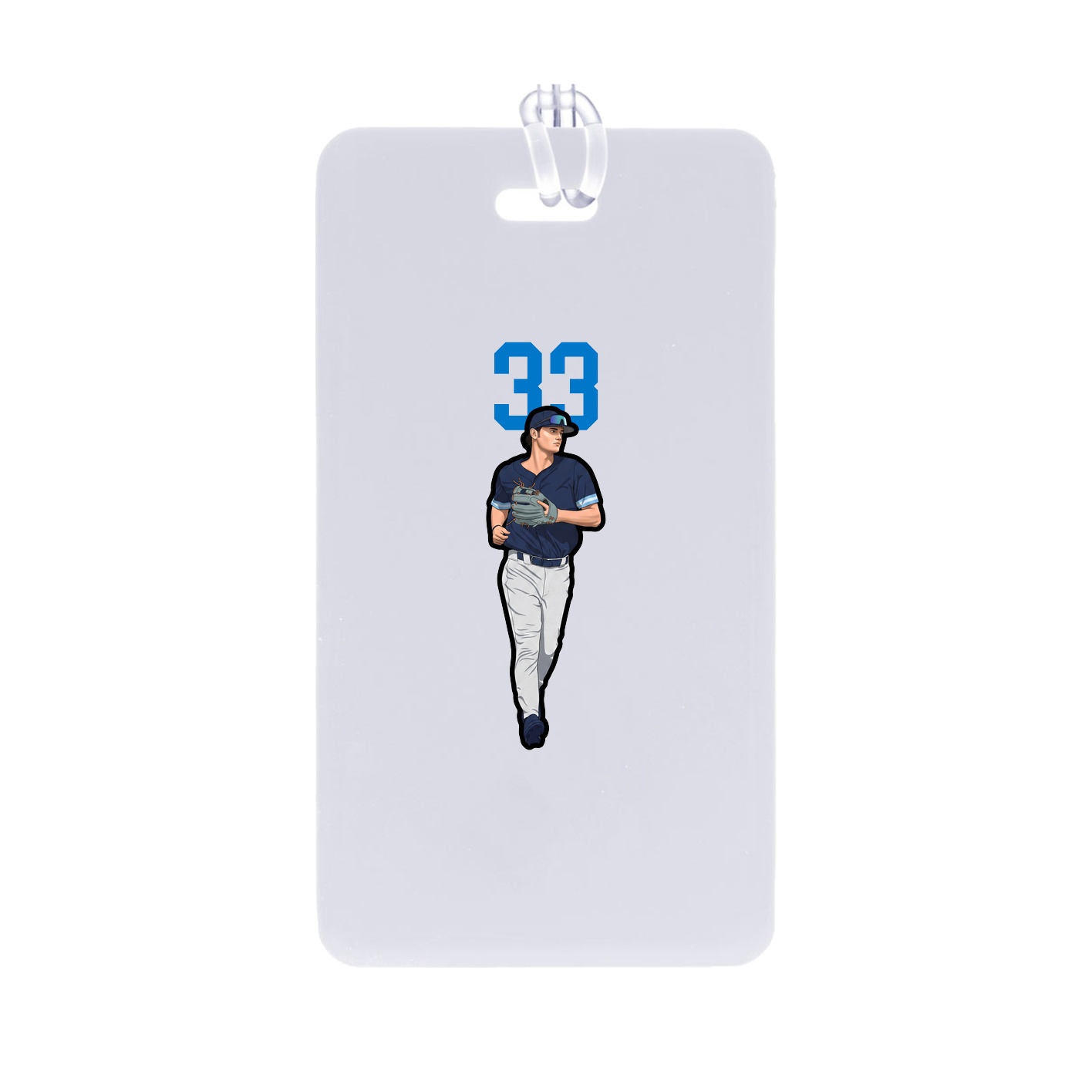 Bag Tag — Number Top in Classic
