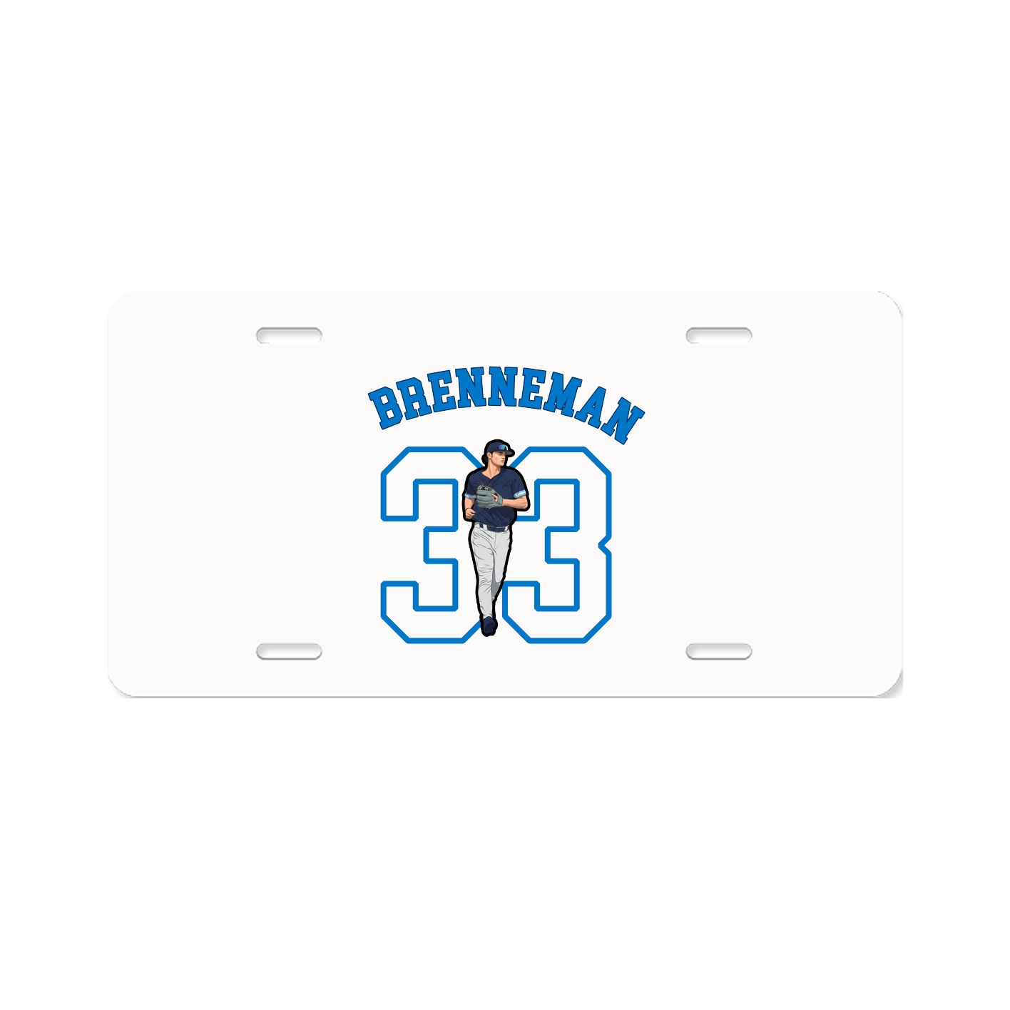License Plate — Shirsey Arch in Classic