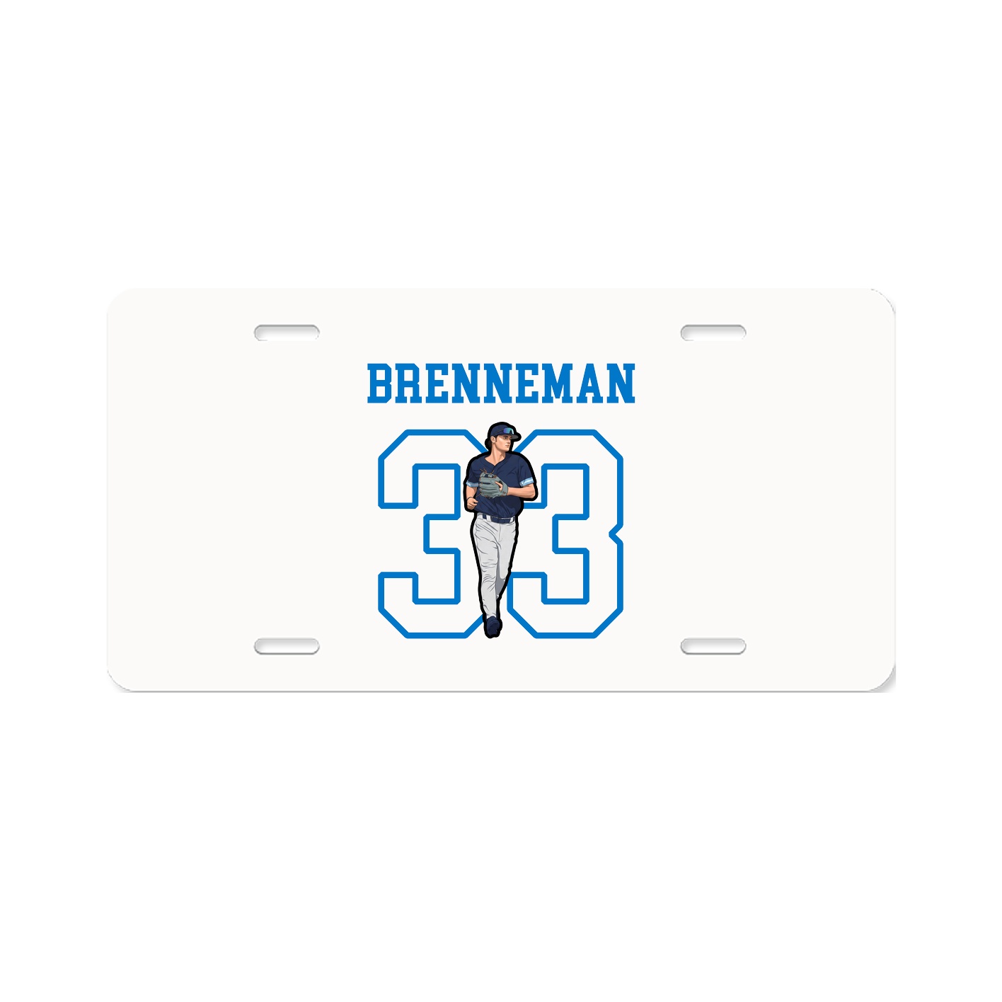 Aluminum License Plate