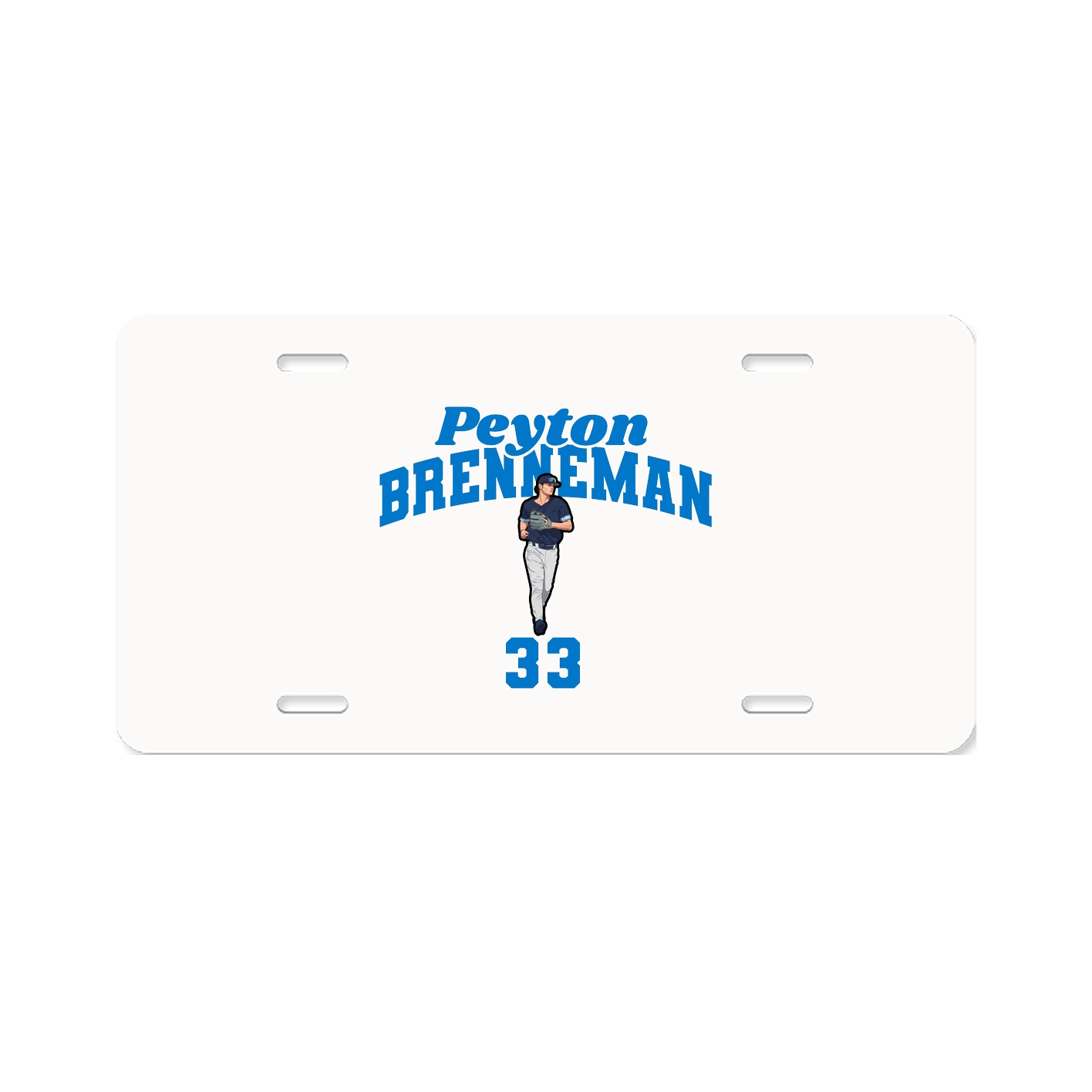 License Plate — Signature Arch in Classic