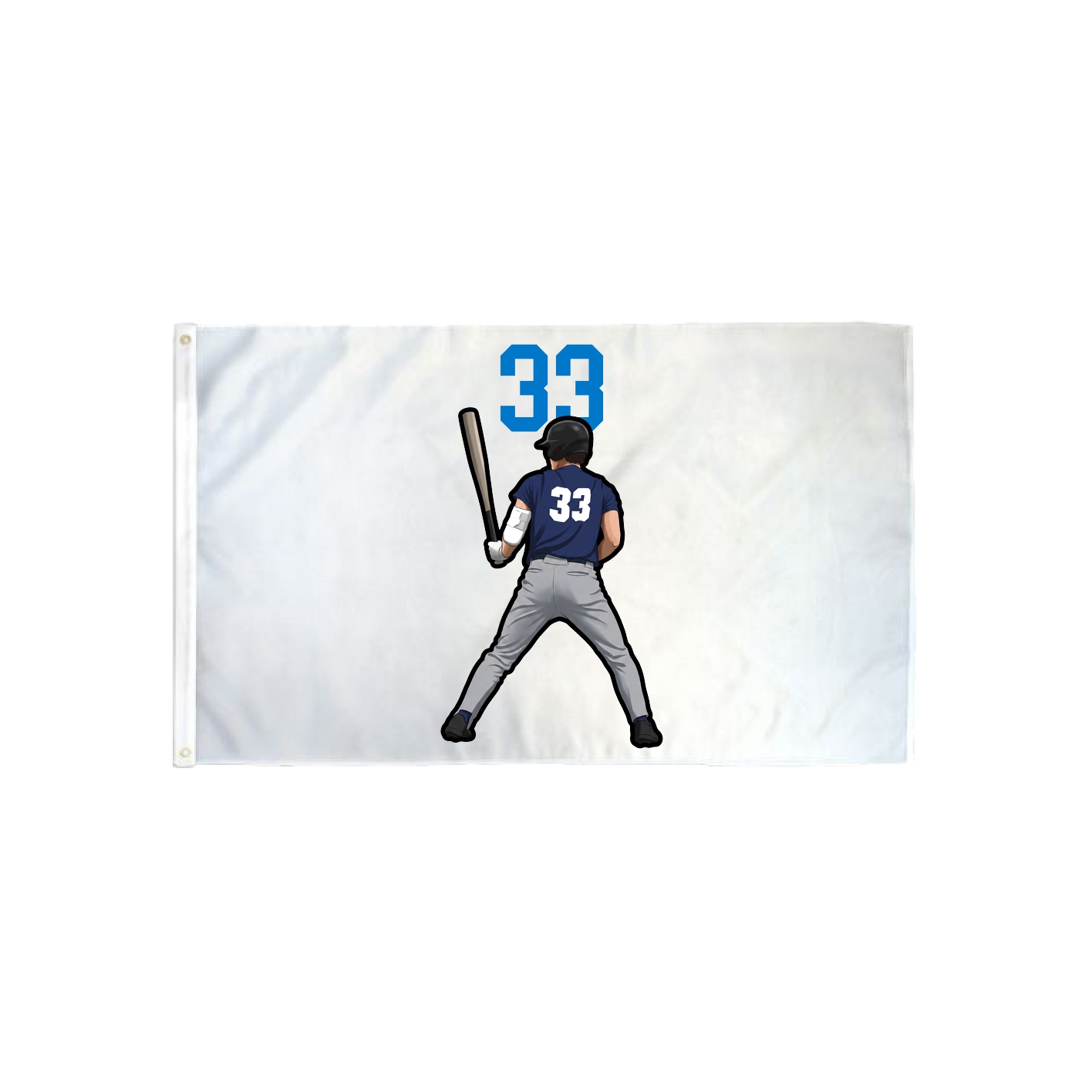 3x5 Flag — Number Top in Classic