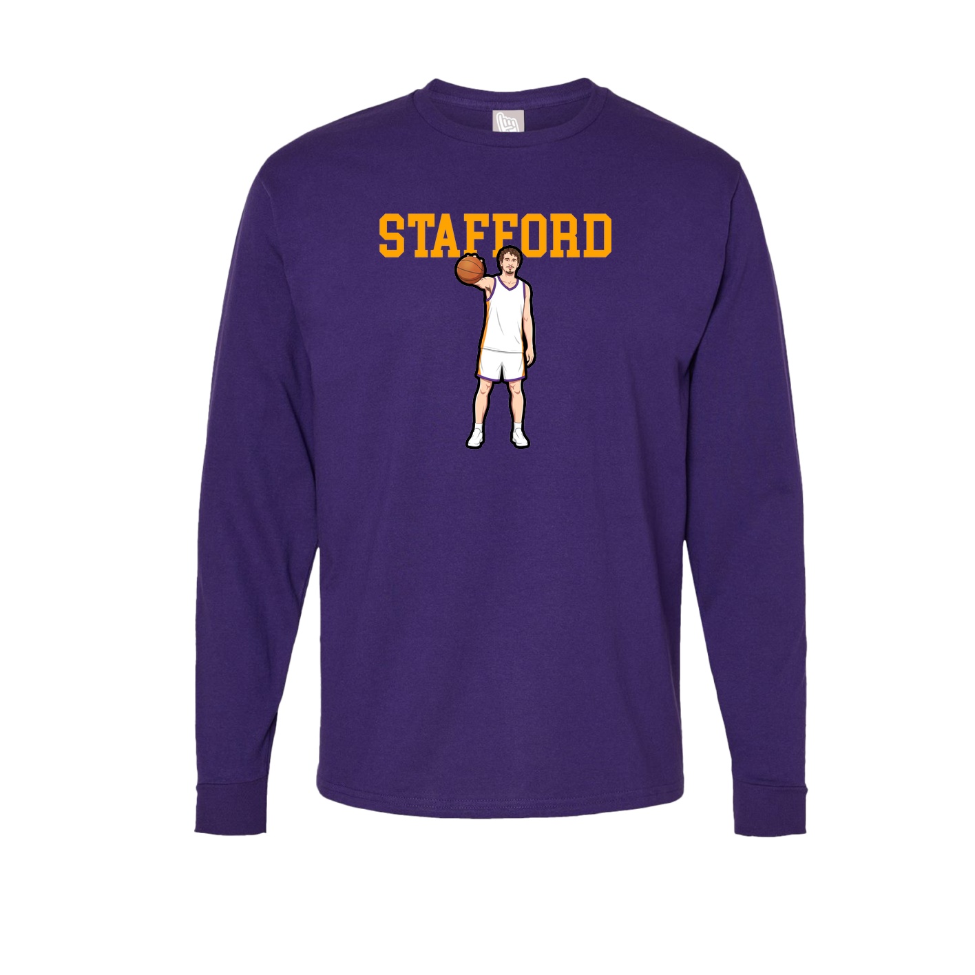 Long Sleeve Tee — Shirsey in Purple