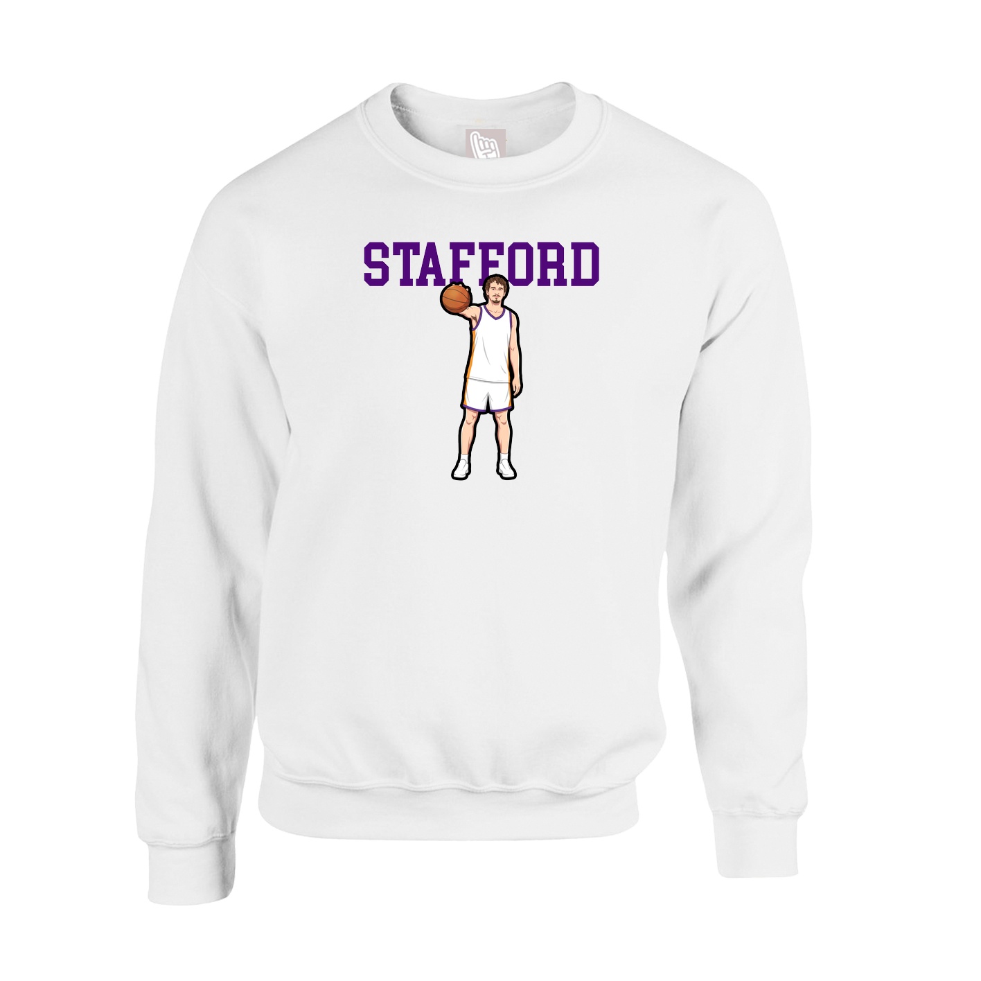 Fleece Crew — Shirsey in White