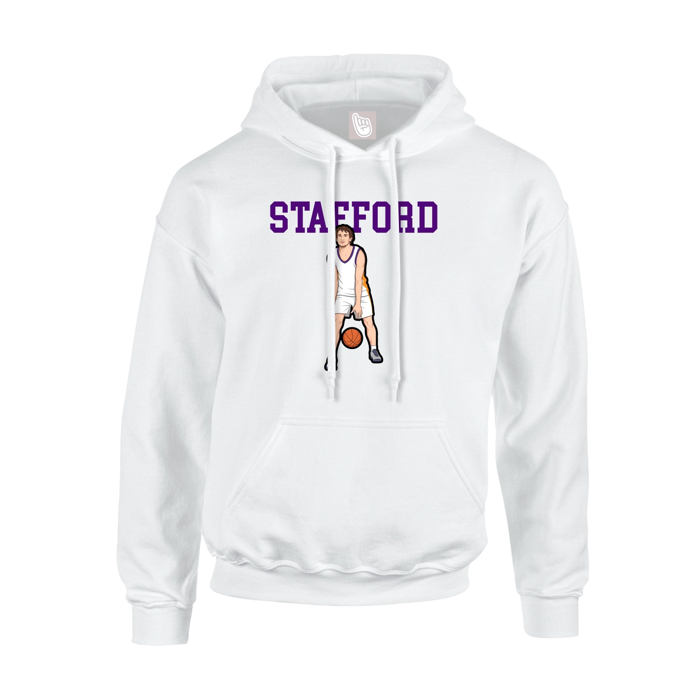 Youth Hoodie — Shirsey in White