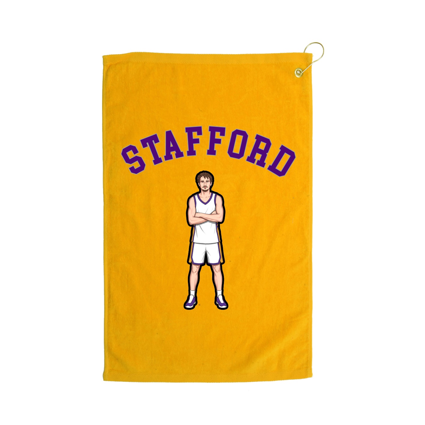 Golf Towel — Shirsey Arch in Gold