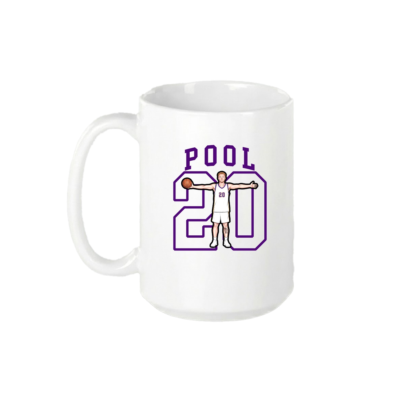 15oz Coffee Mug — Shirsey in White