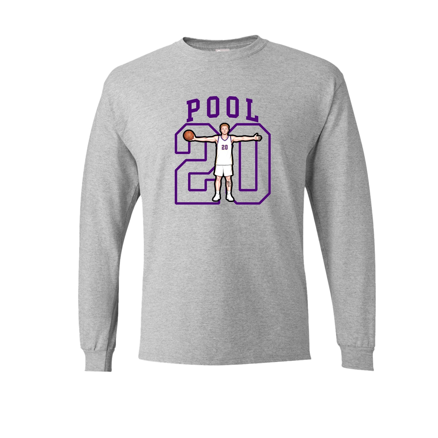 Long Sleeve Tee — Shirsey in Grey