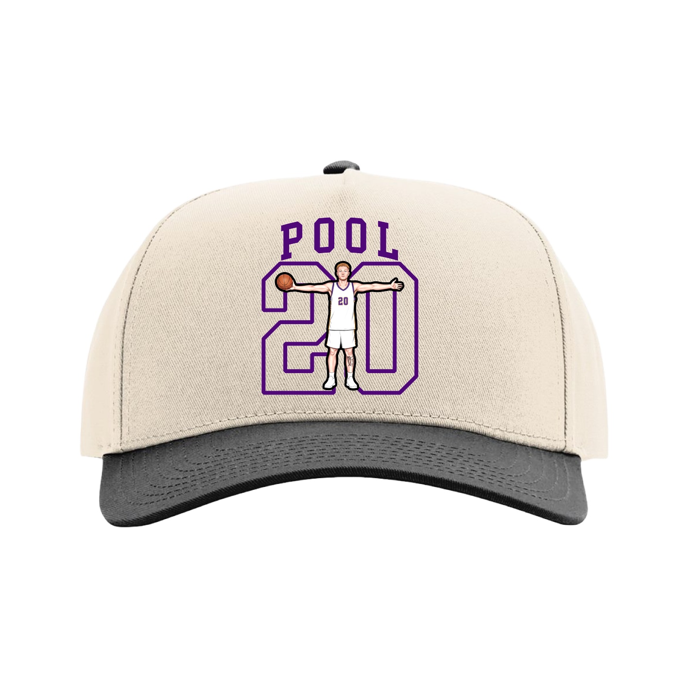 Full Fabric Five-Panel Champ Cap