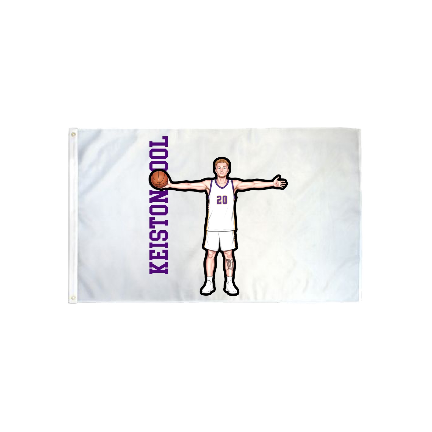 3x5 Flag — Name Vertical in Classic