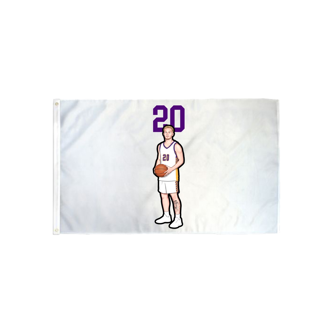 3x5 Flag — Number Top in Classic