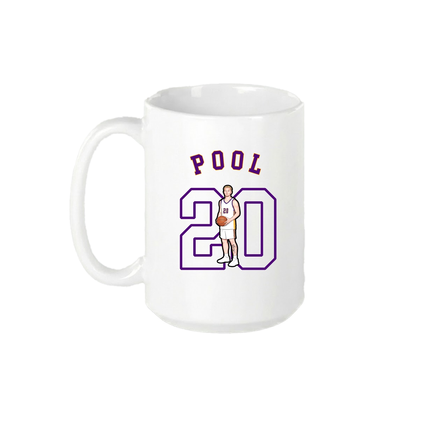 15oz Coffee Mug — Shirsey Arch in White