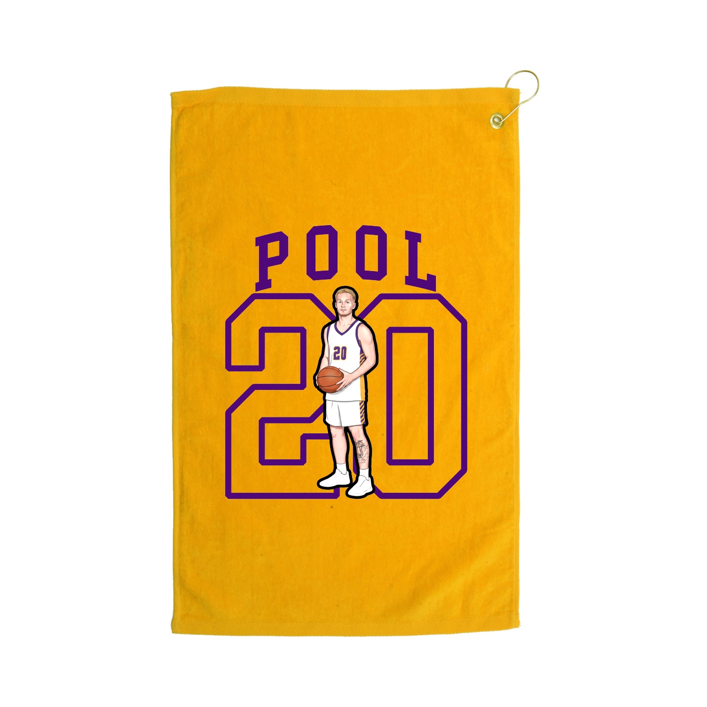 Golf Towel — Shirsey in Gold