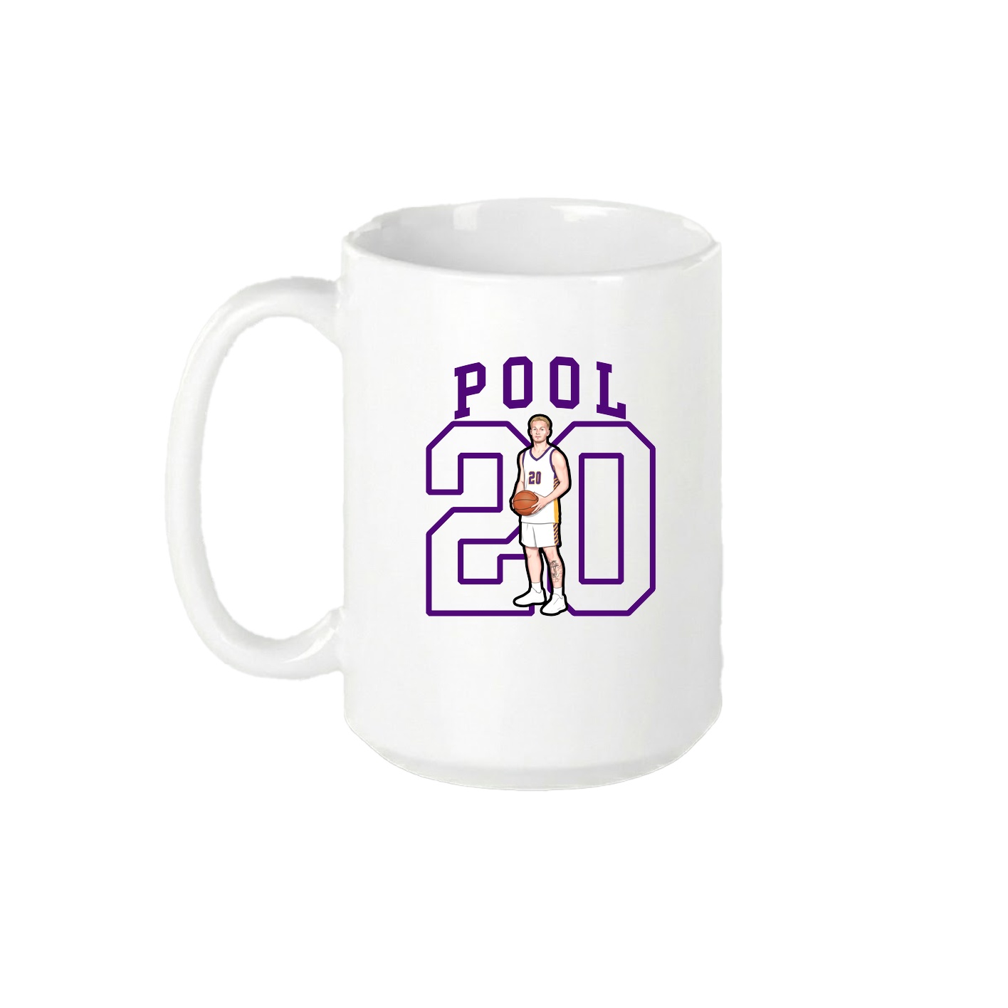 15oz Coffee Mug — Shirsey in White