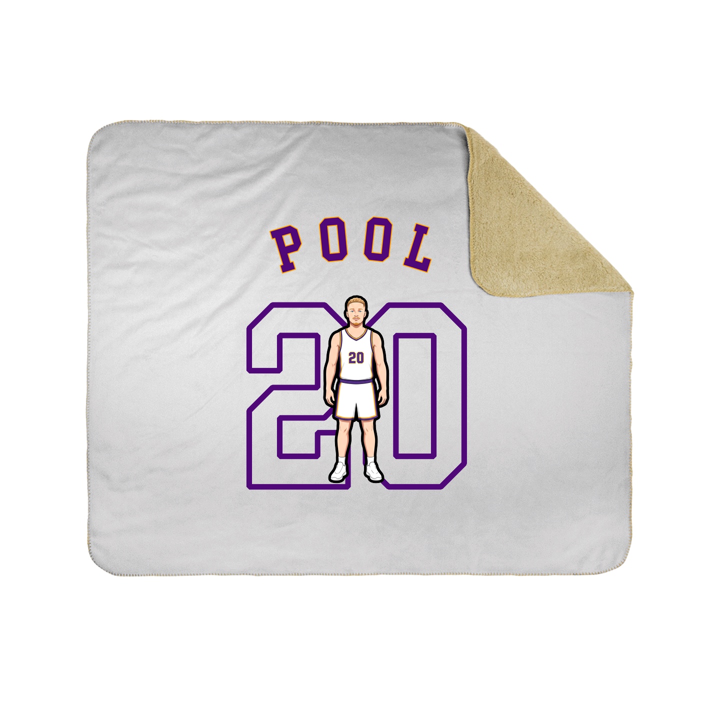 Throw Blanket — Shirsey Arch in White