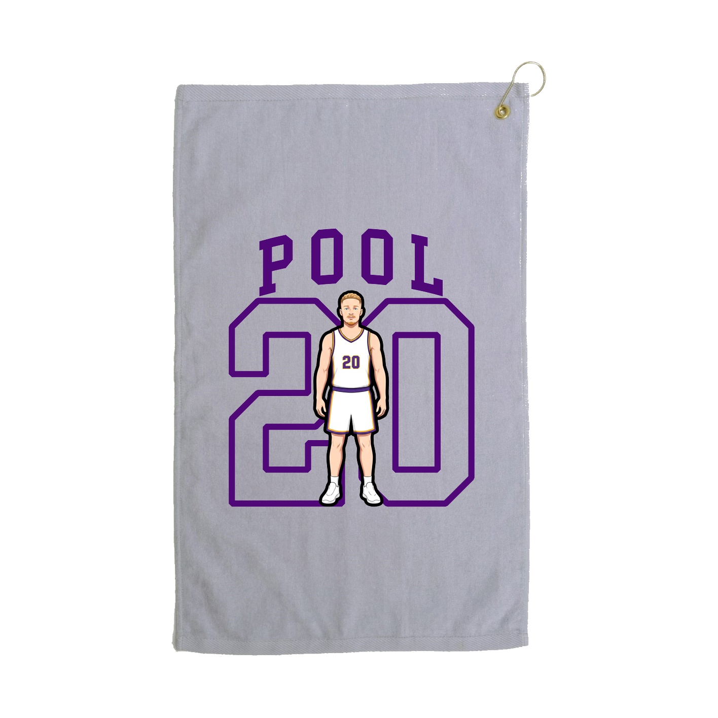 Golf Towel — Shirsey in Grey