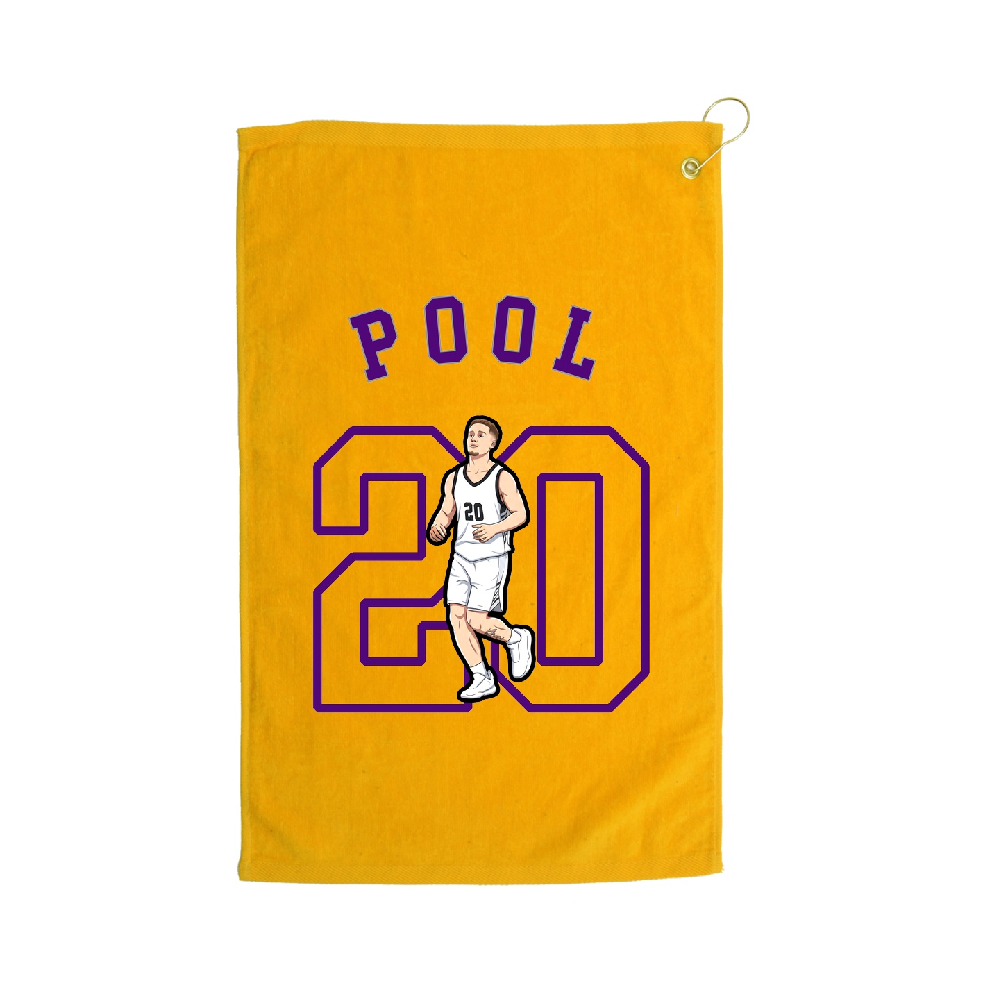 Golf Towel — Shirsey Arch in Gold