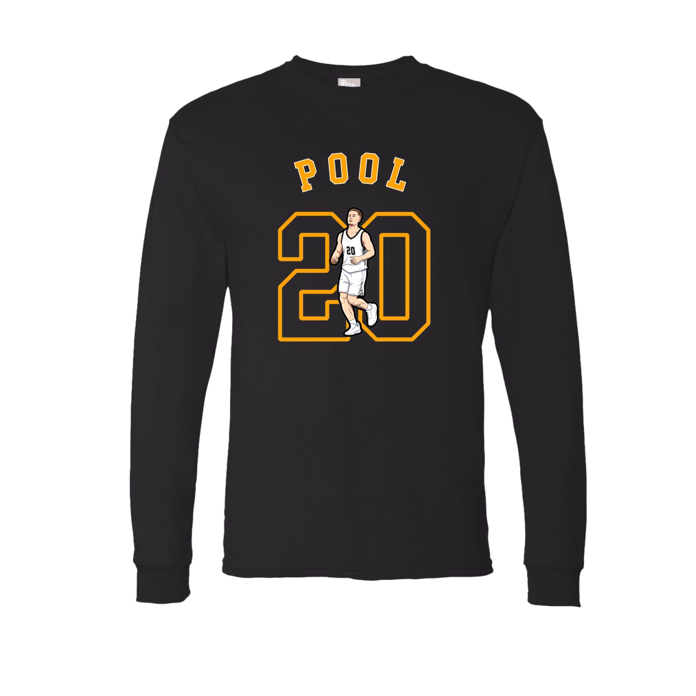Long Sleeve Tee — Shirsey Arch in Black