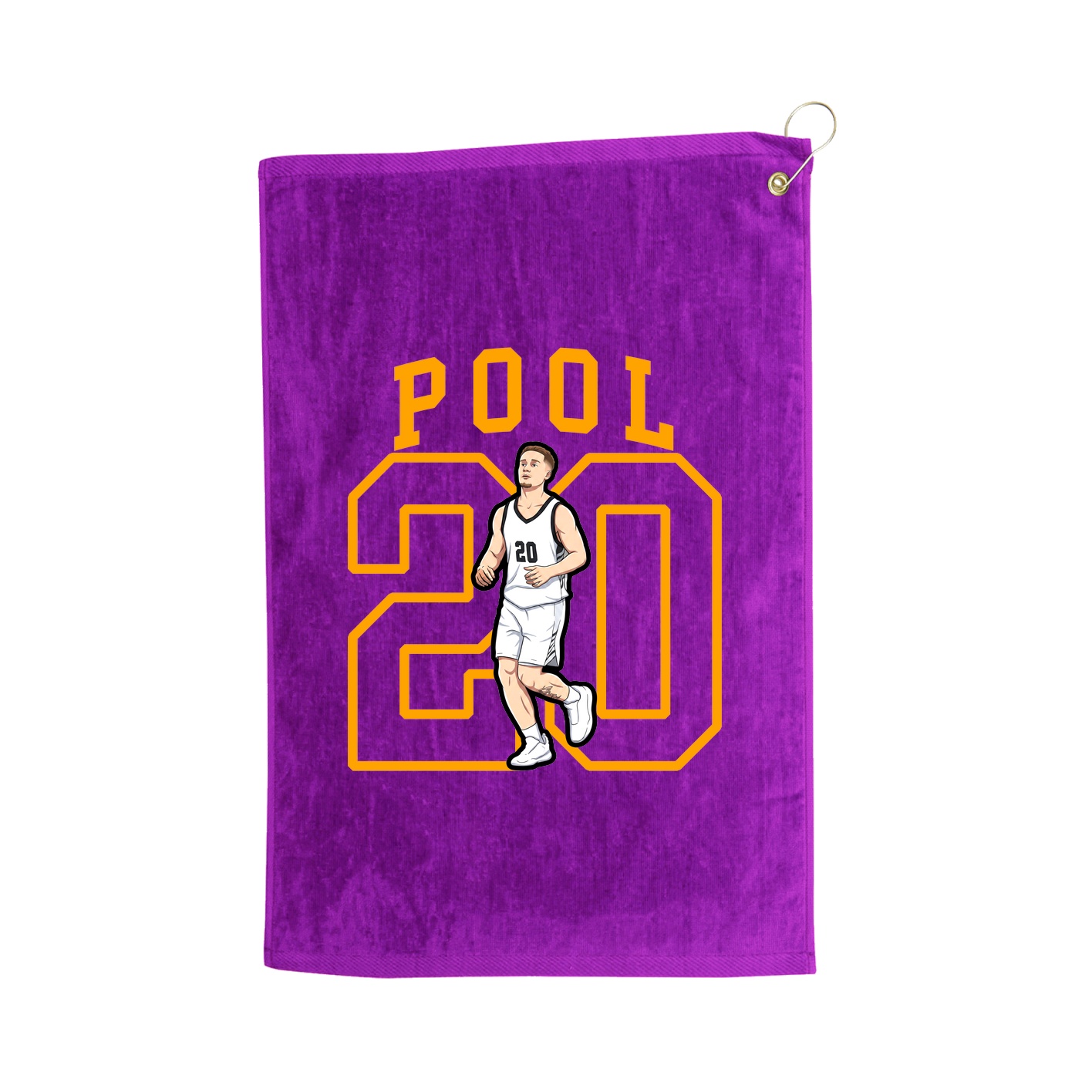 Golf Towel — Shirsey in Purple