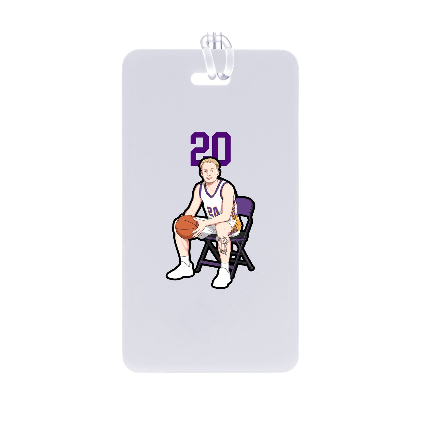 Bag Tag — Number Top in Classic