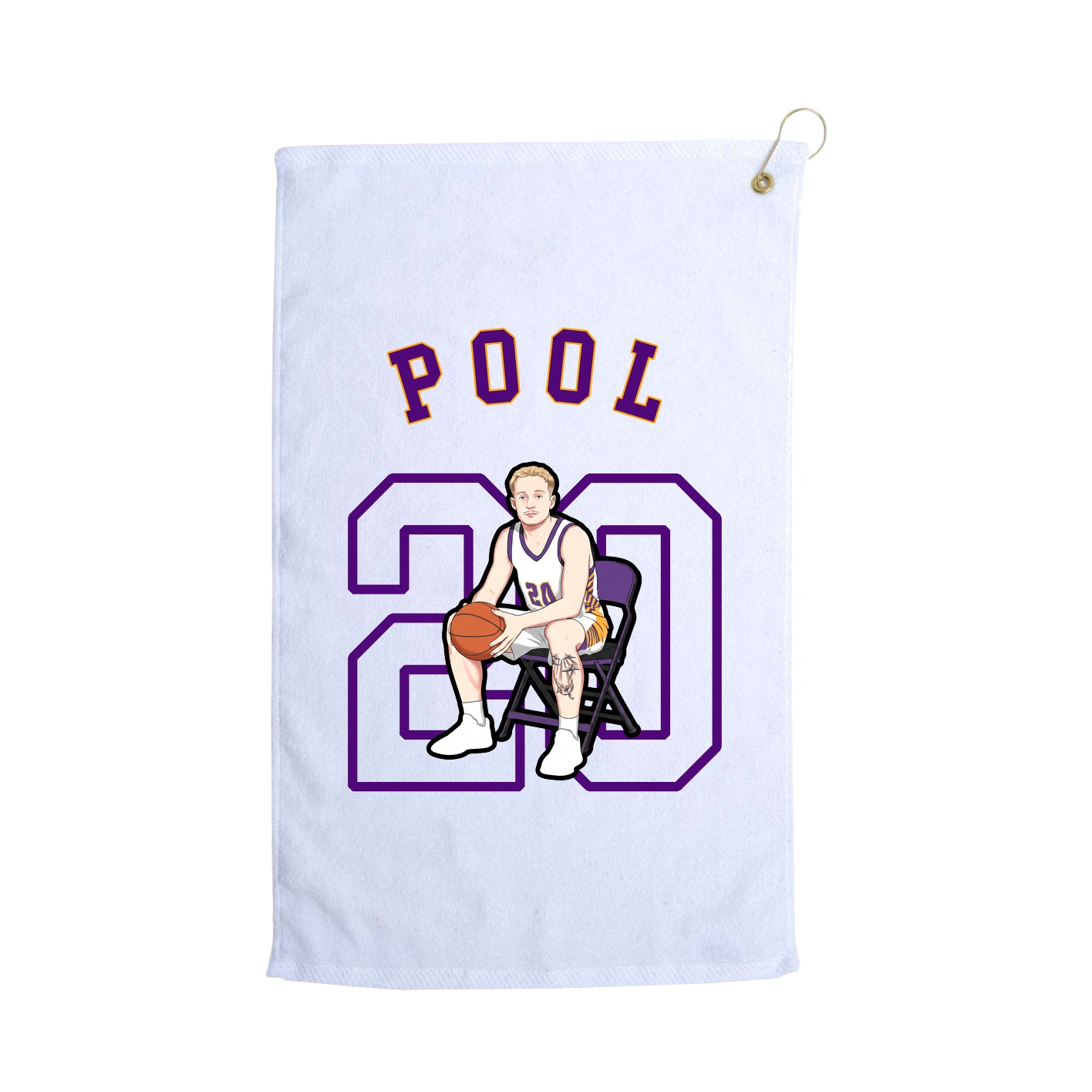 Terry Velour Golf Towel