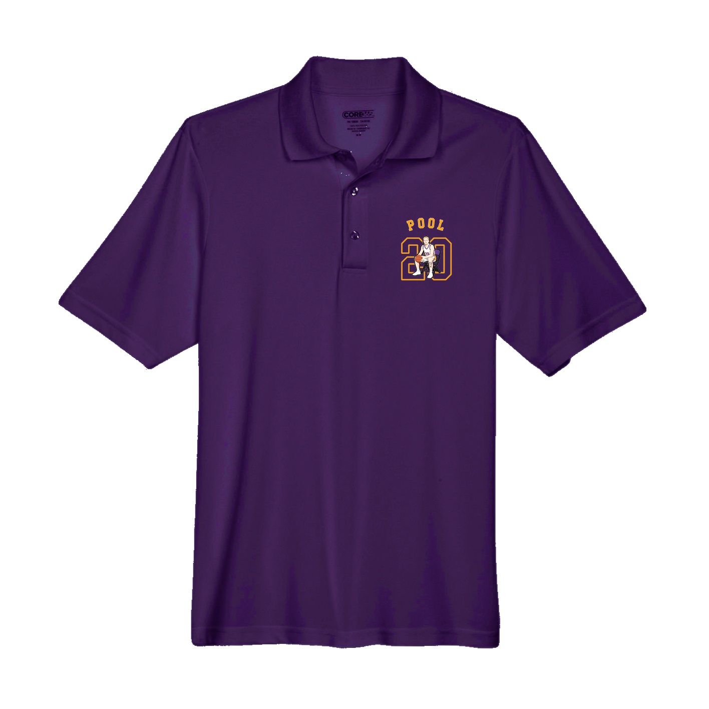 Performance Polo — Shirsey Arch in Purple