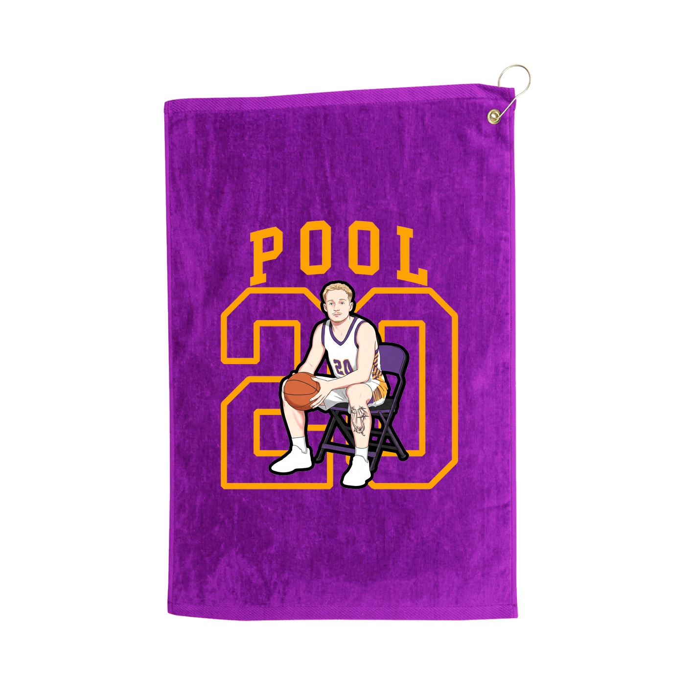 Golf Towel — Shirsey in Purple