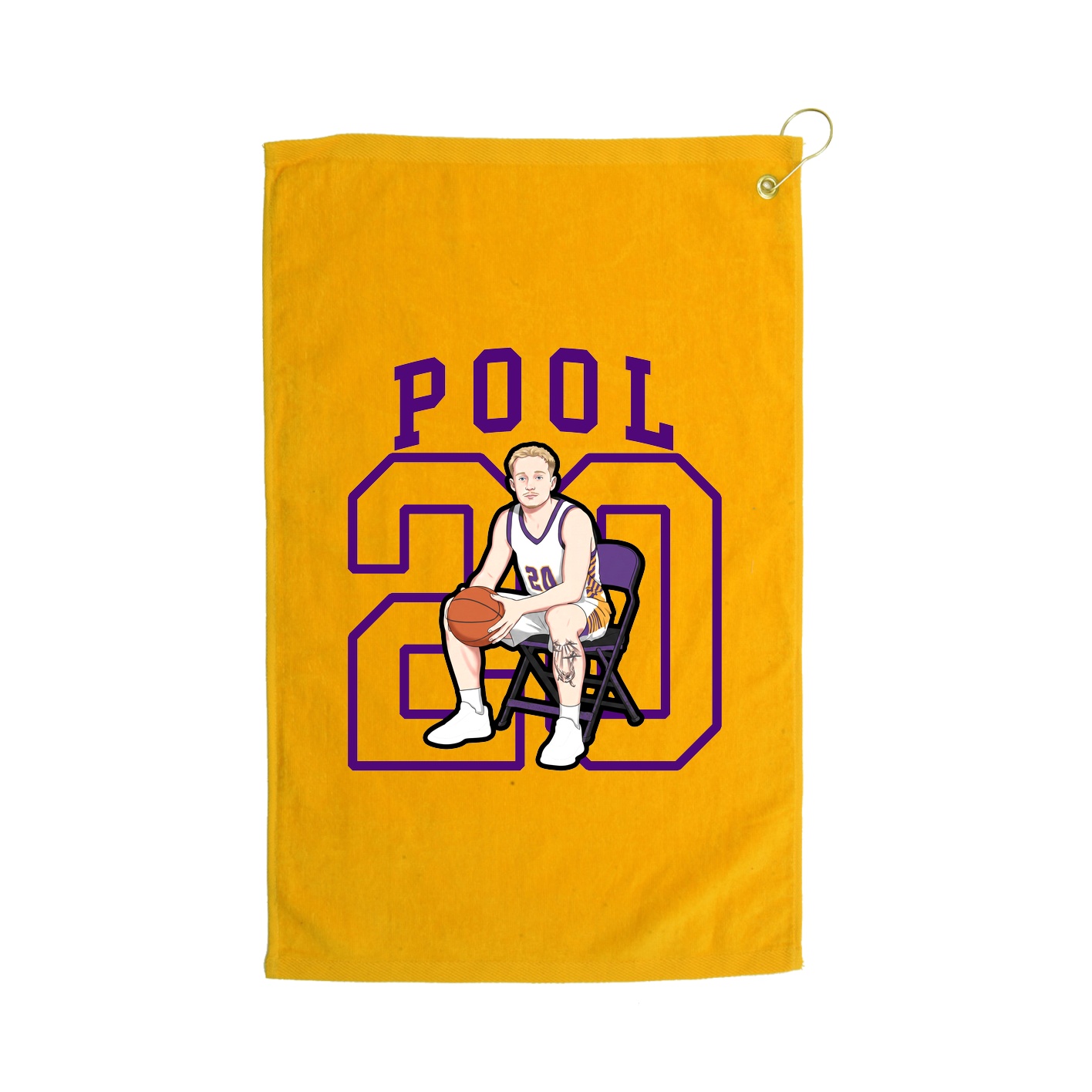 Golf Towel — Shirsey in Gold