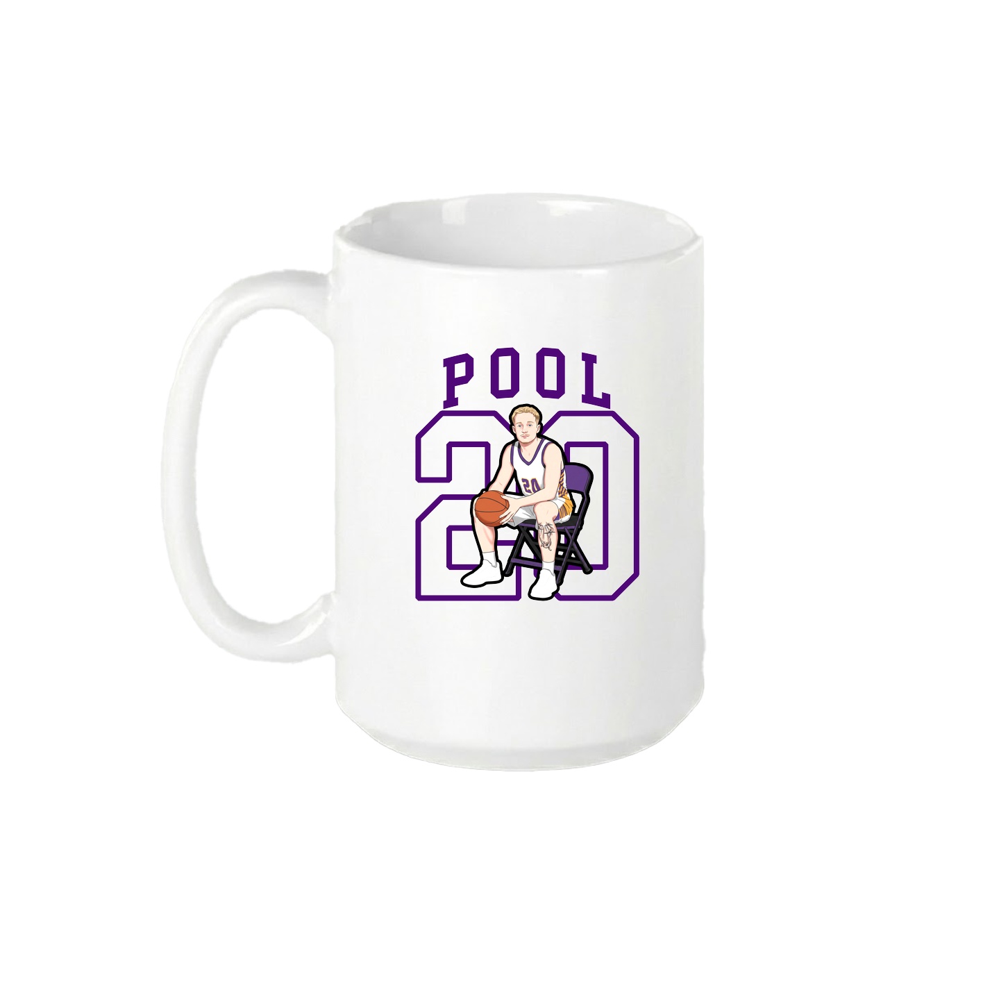 15oz Coffee Mug — Shirsey in White