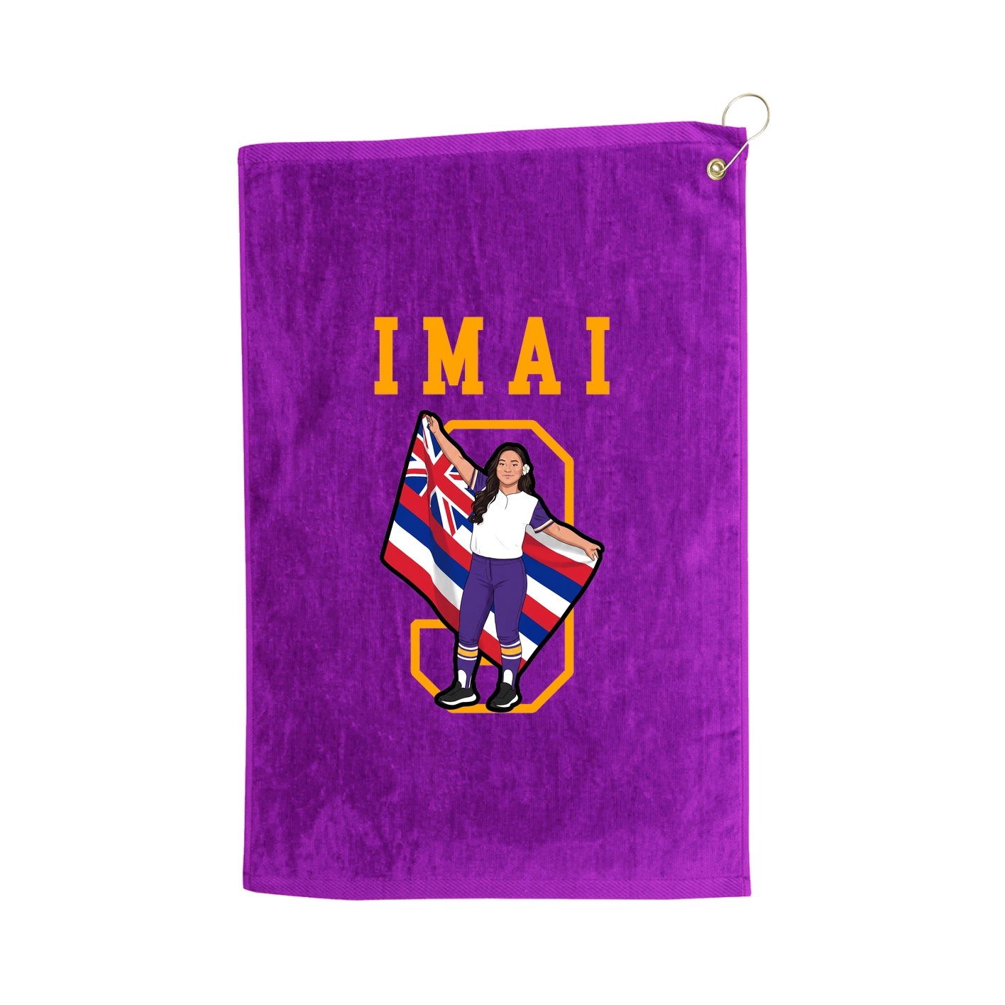 Golf Towel — Shirsey in Purple