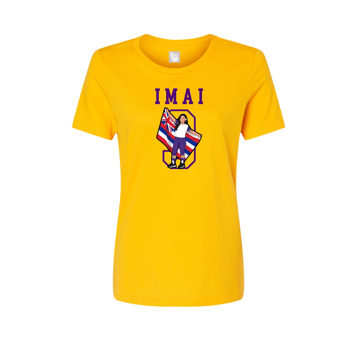 Fitted Women's Tee — Shirsey in Gold