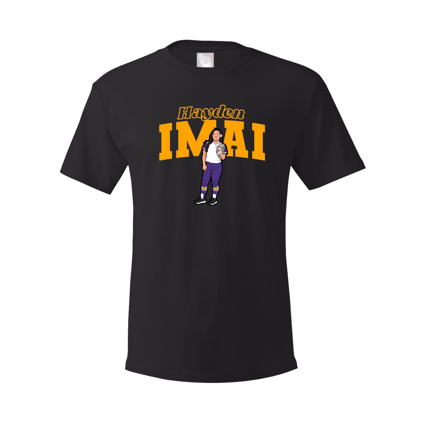 Tee — Name Arch in Black