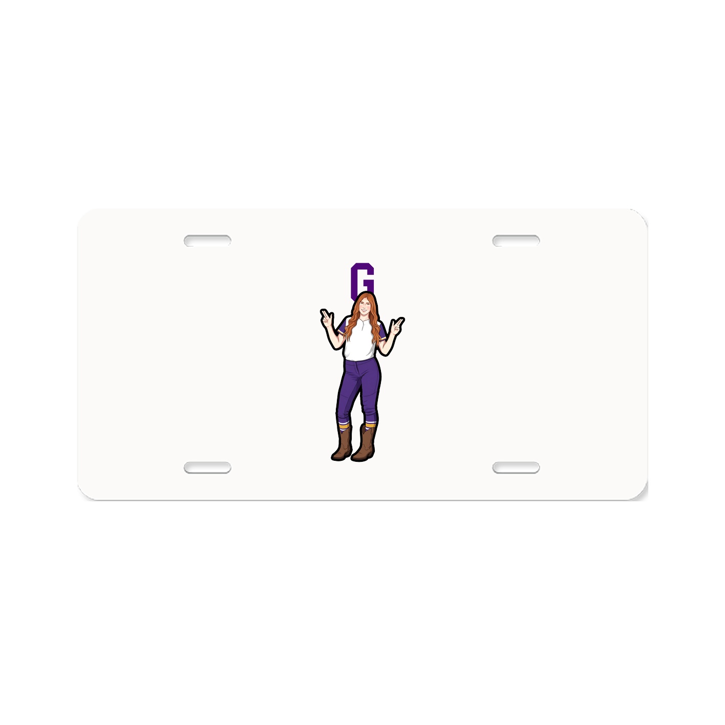 Aluminum License Plate