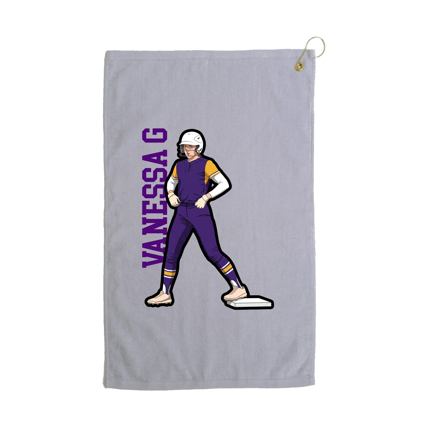 Golf Towel — Classic in Grey