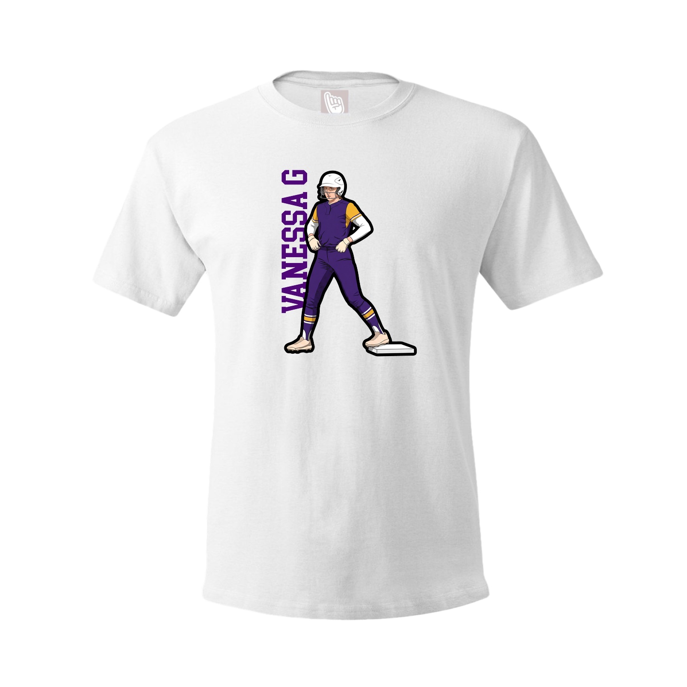 Youth Tee — Classic in White