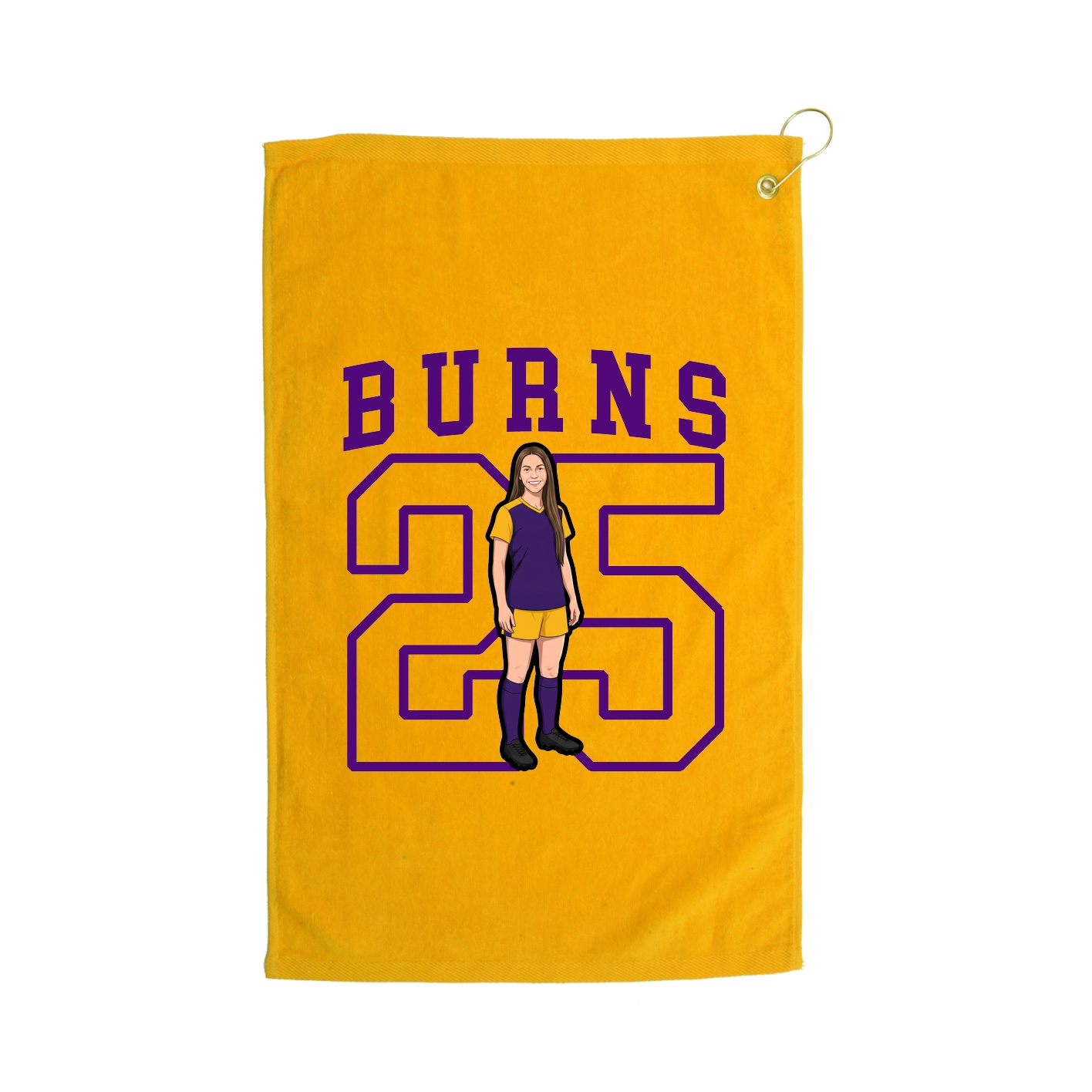 Golf Towel — Shirsey in Gold