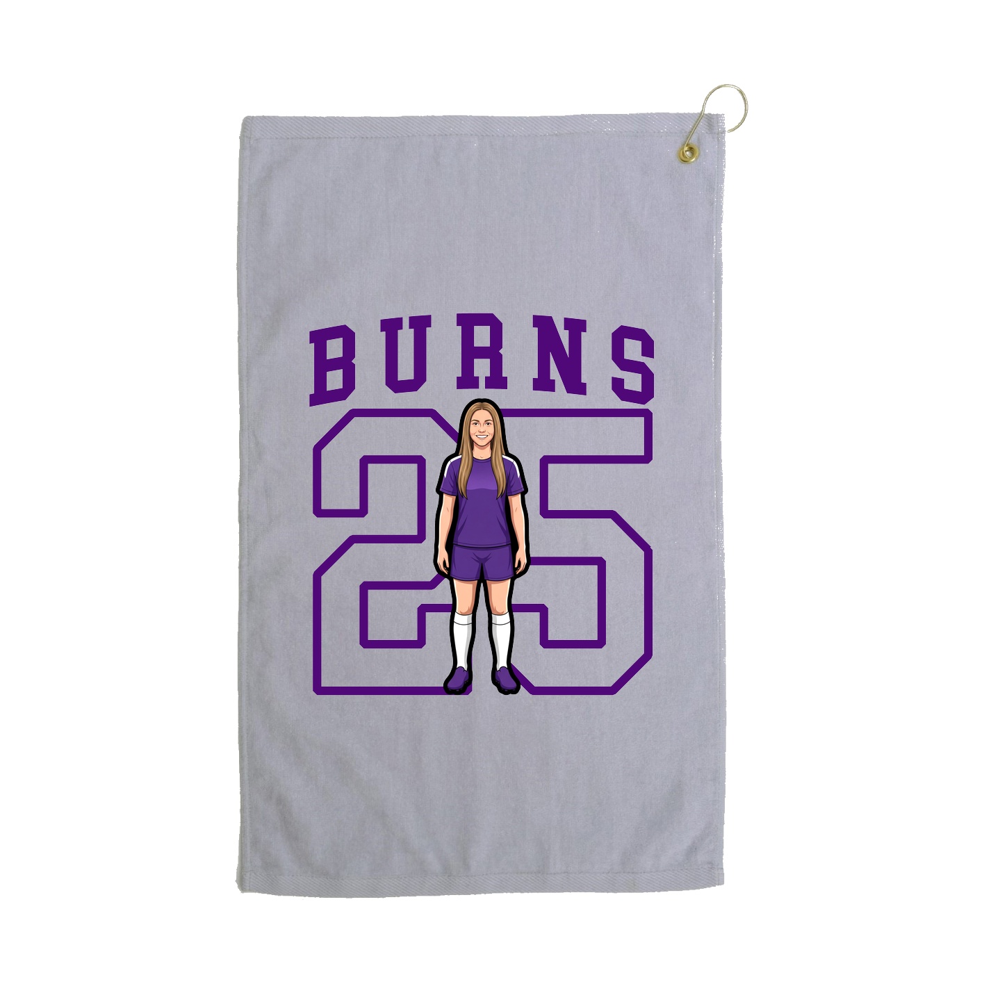 Golf Towel — Shirsey in Grey