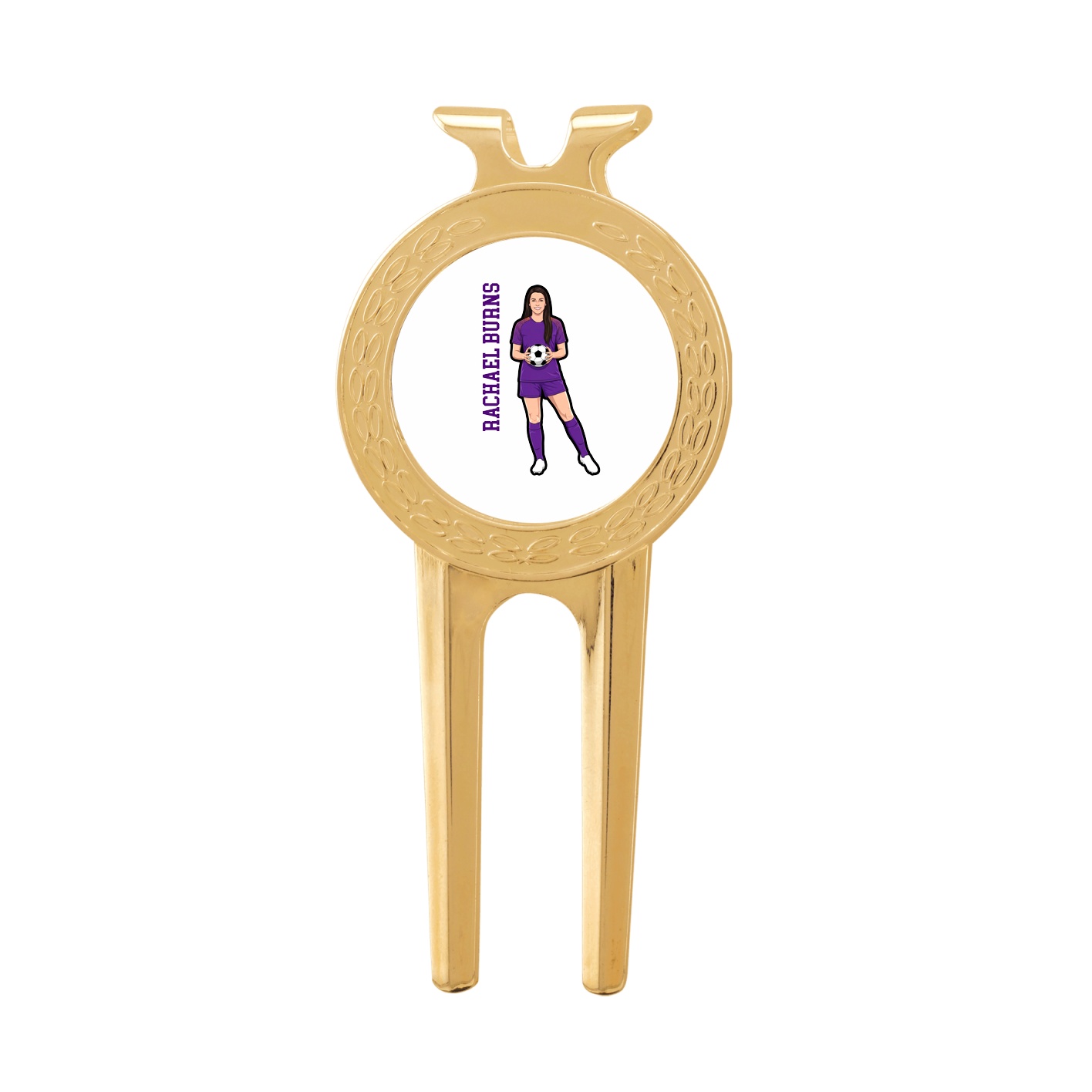 Divot Tool with Ball Marker — Name Vertical in Classic