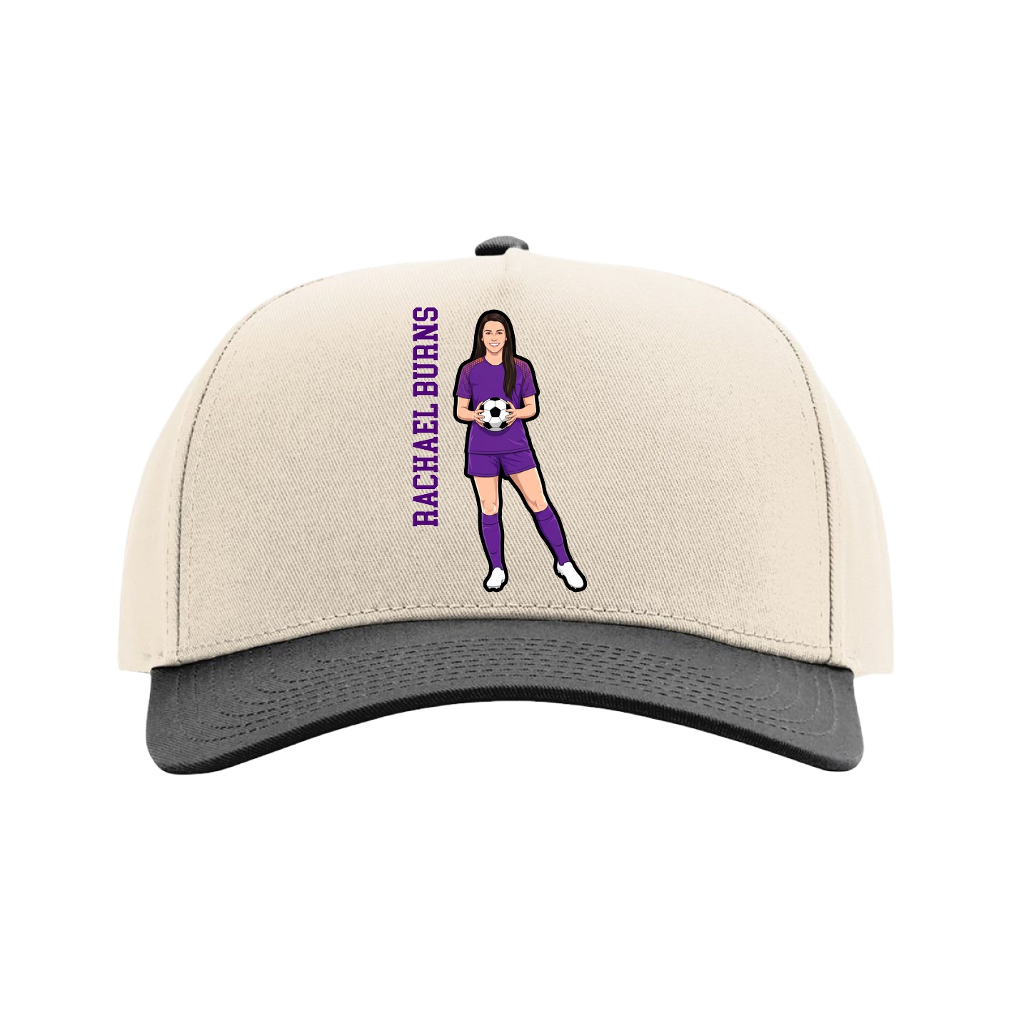 Full Fabric Five-Panel Champ Cap