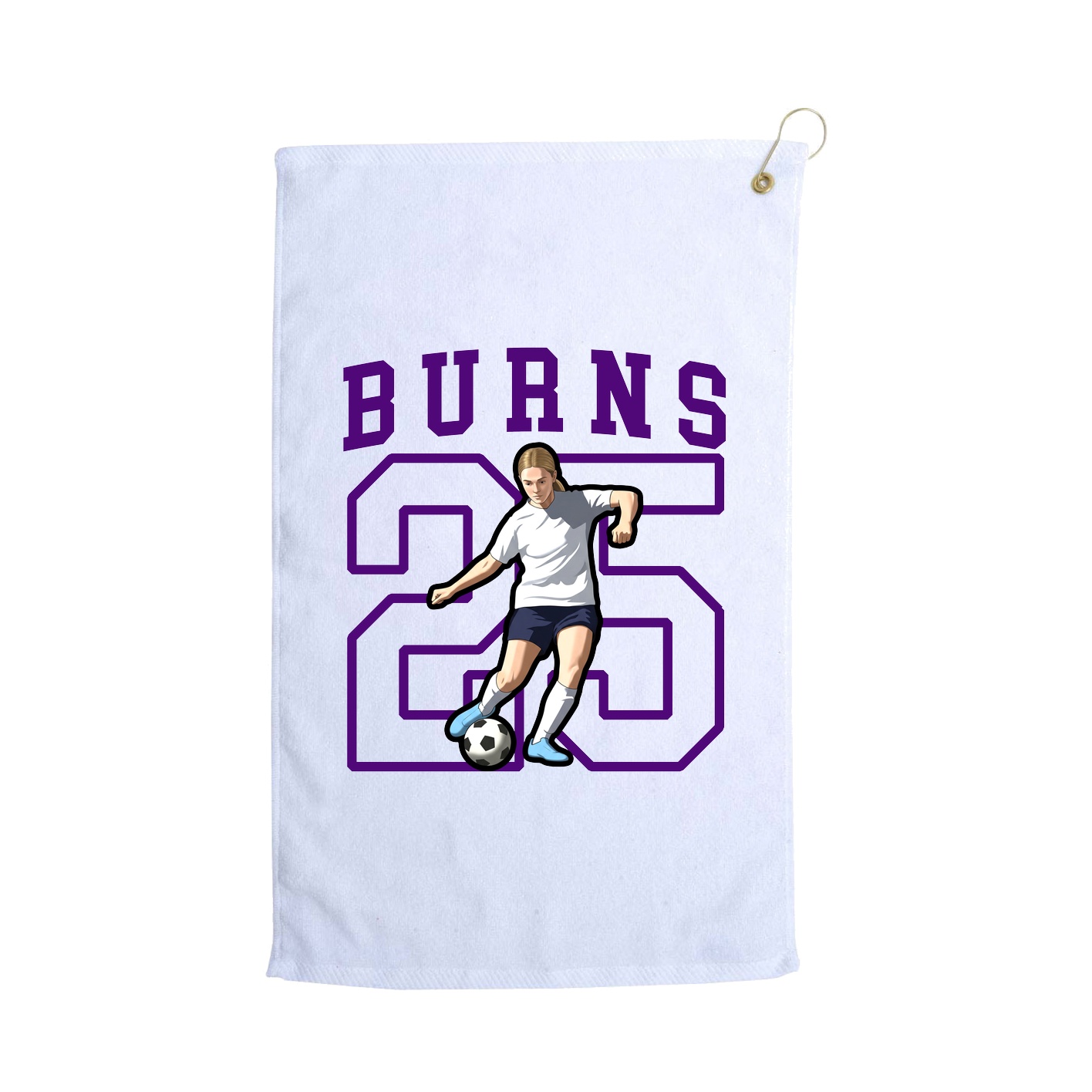 Golf Towel — Shirsey in White
