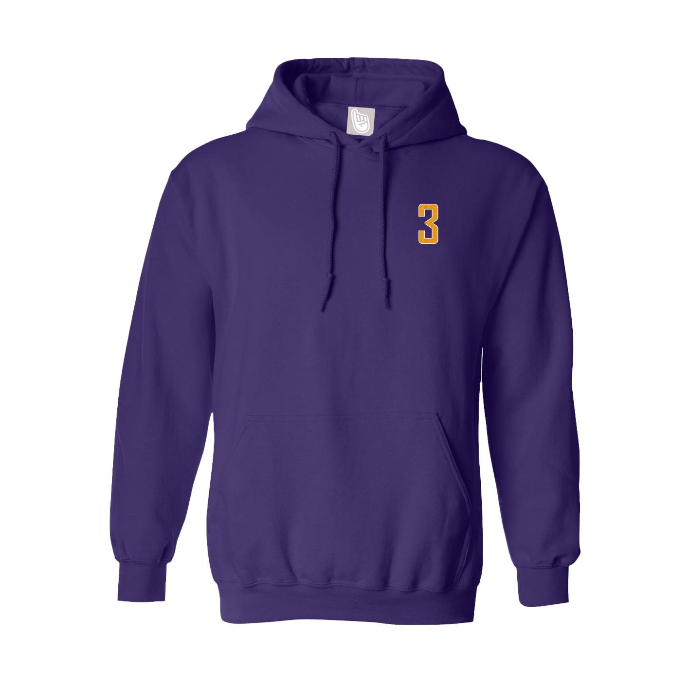 Youth Hoodie — Front Shirsy in Purple
