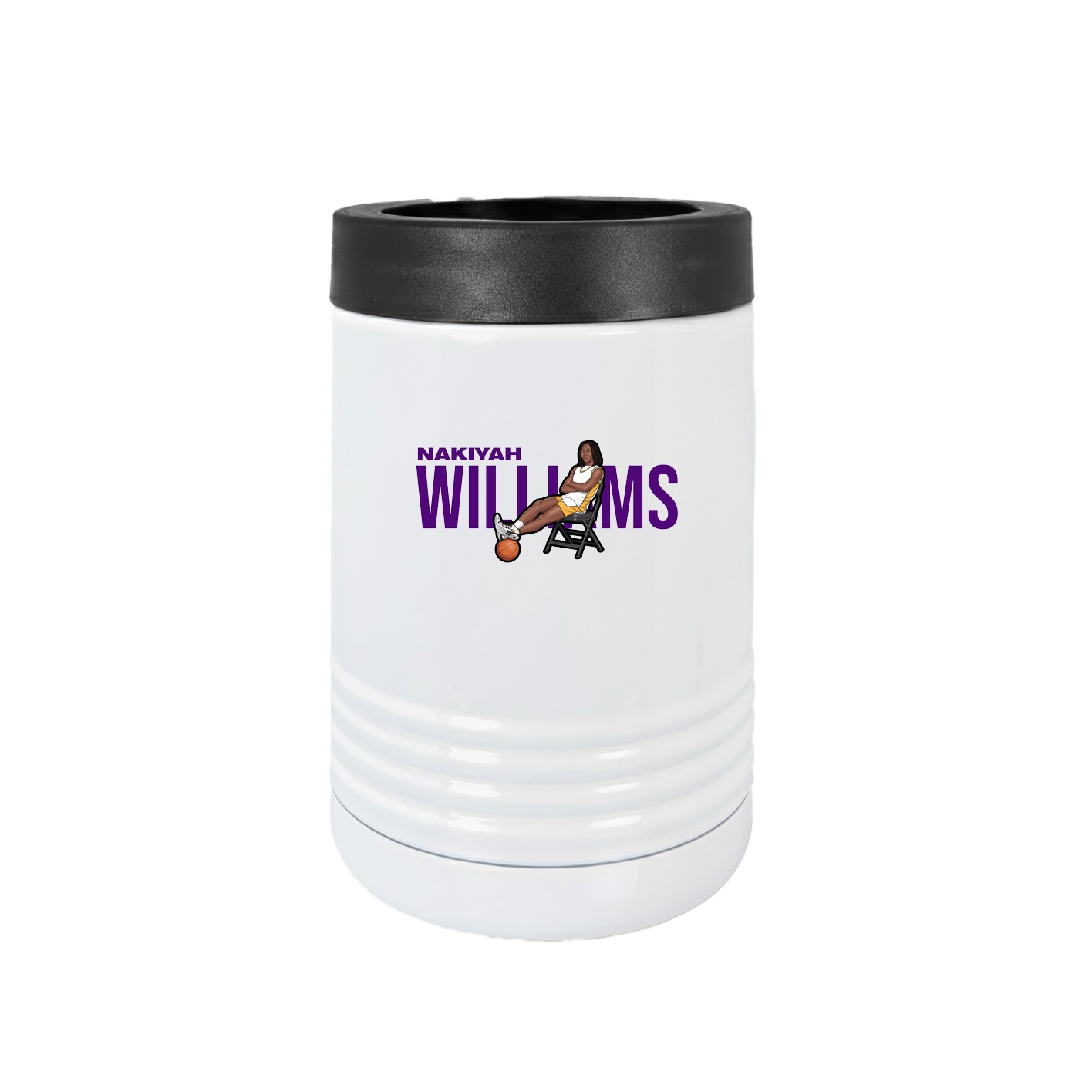 Beverage Holder — Player Name in White