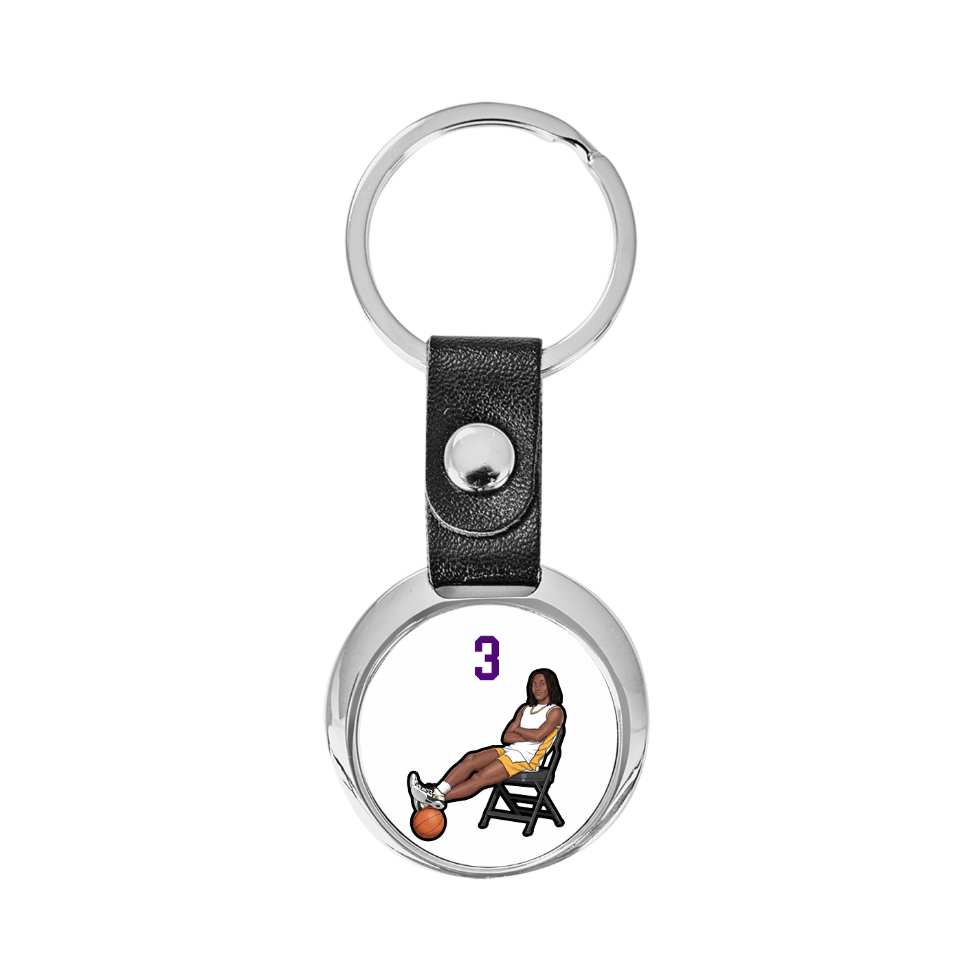 Key Chain — Number Top in Classic