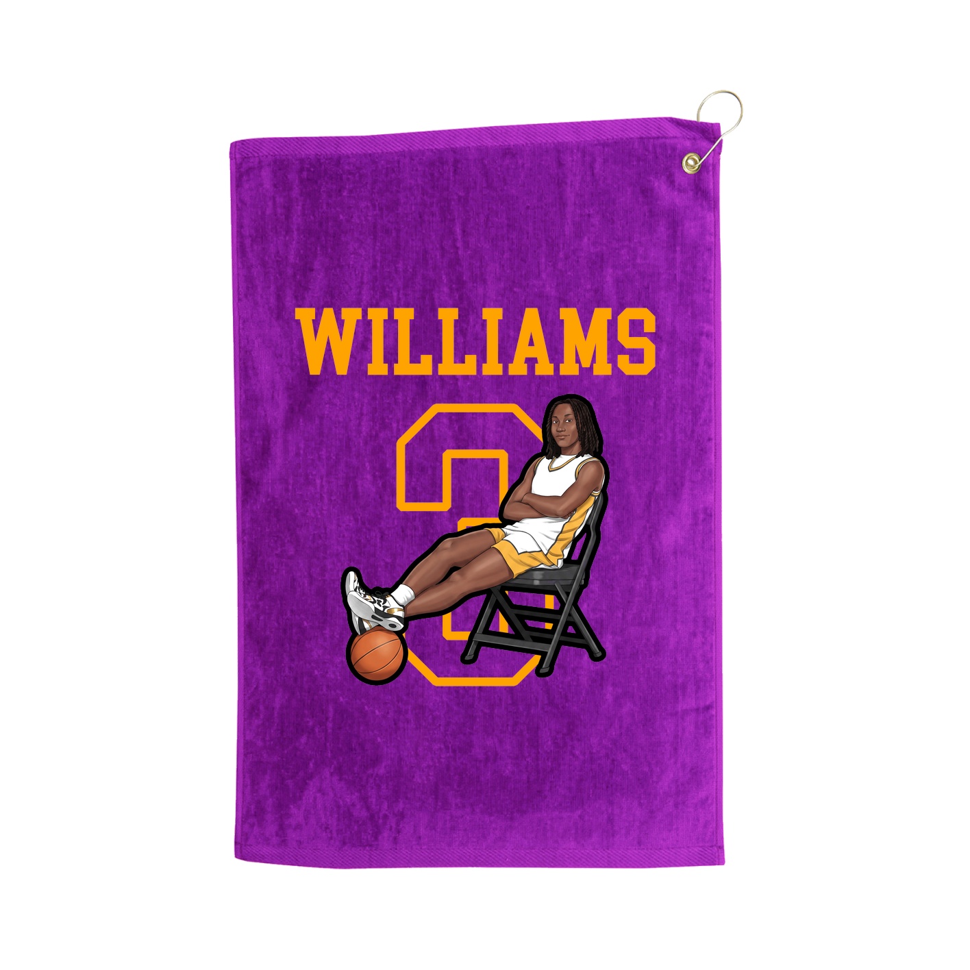 Golf Towel — Shirsey in Purple