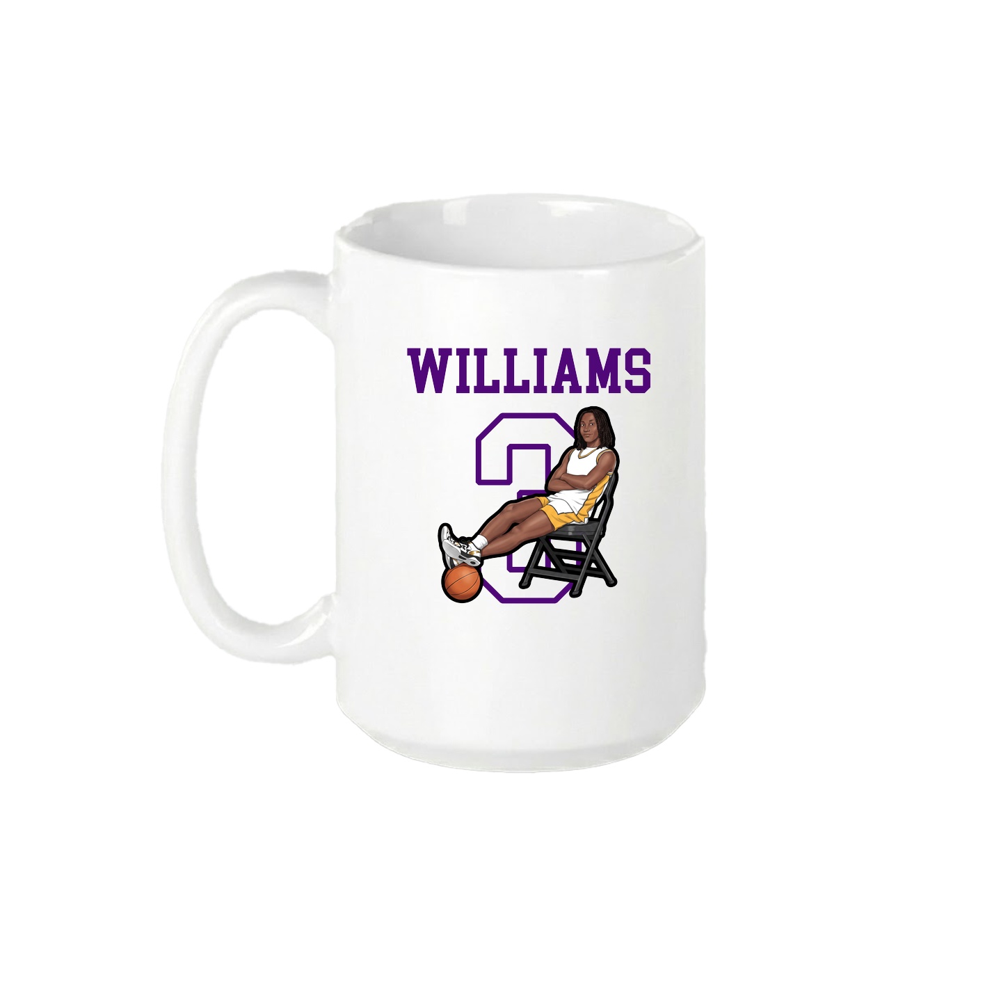 15oz Coffee Mug — Shirsey in White